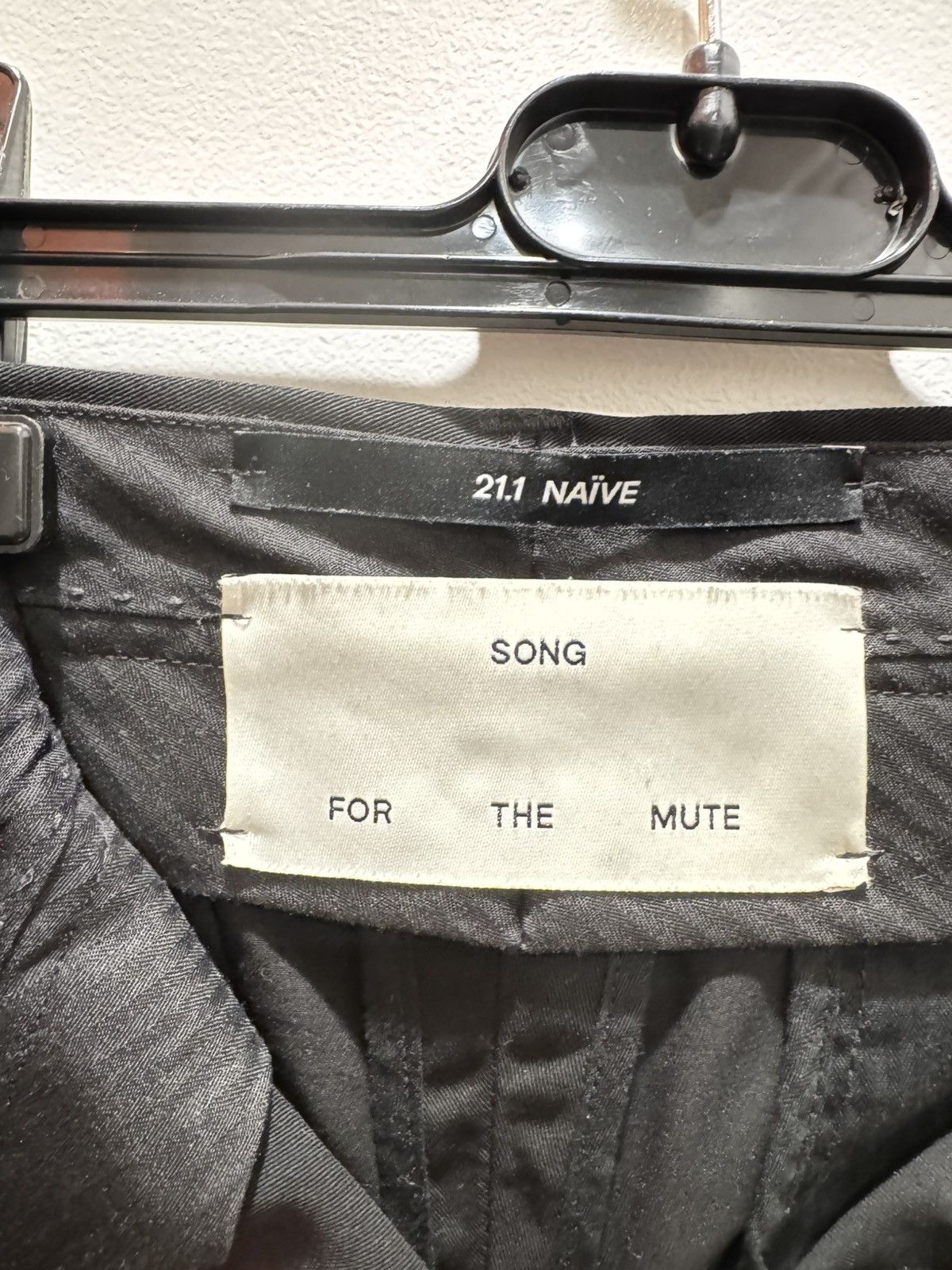 Song For The Mute Song For The Mute Pleated Tapered Pants Size US 32 / EU 48 - 4 Thumbnail