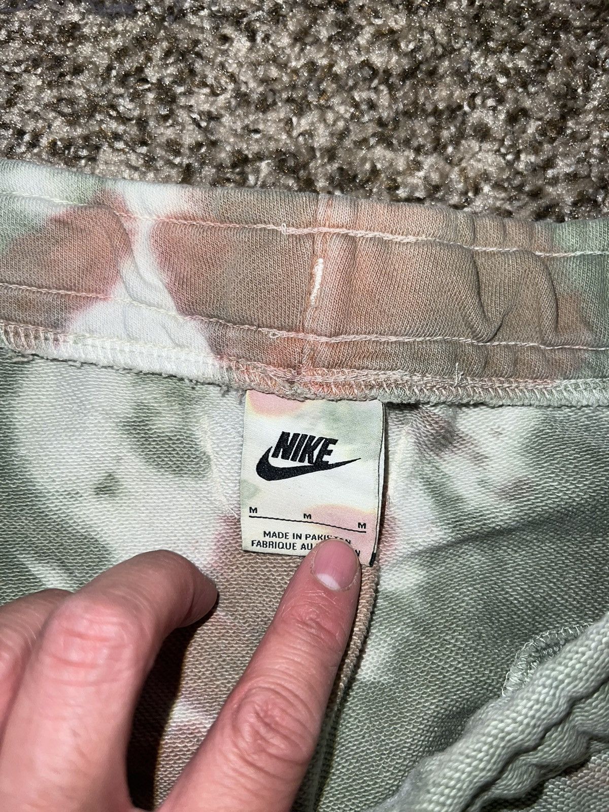 Nike Nike Dry Fit Pants Green Brown Tye Dye Size Medium Size US 34 / EU 50 - 2 Thumbnail