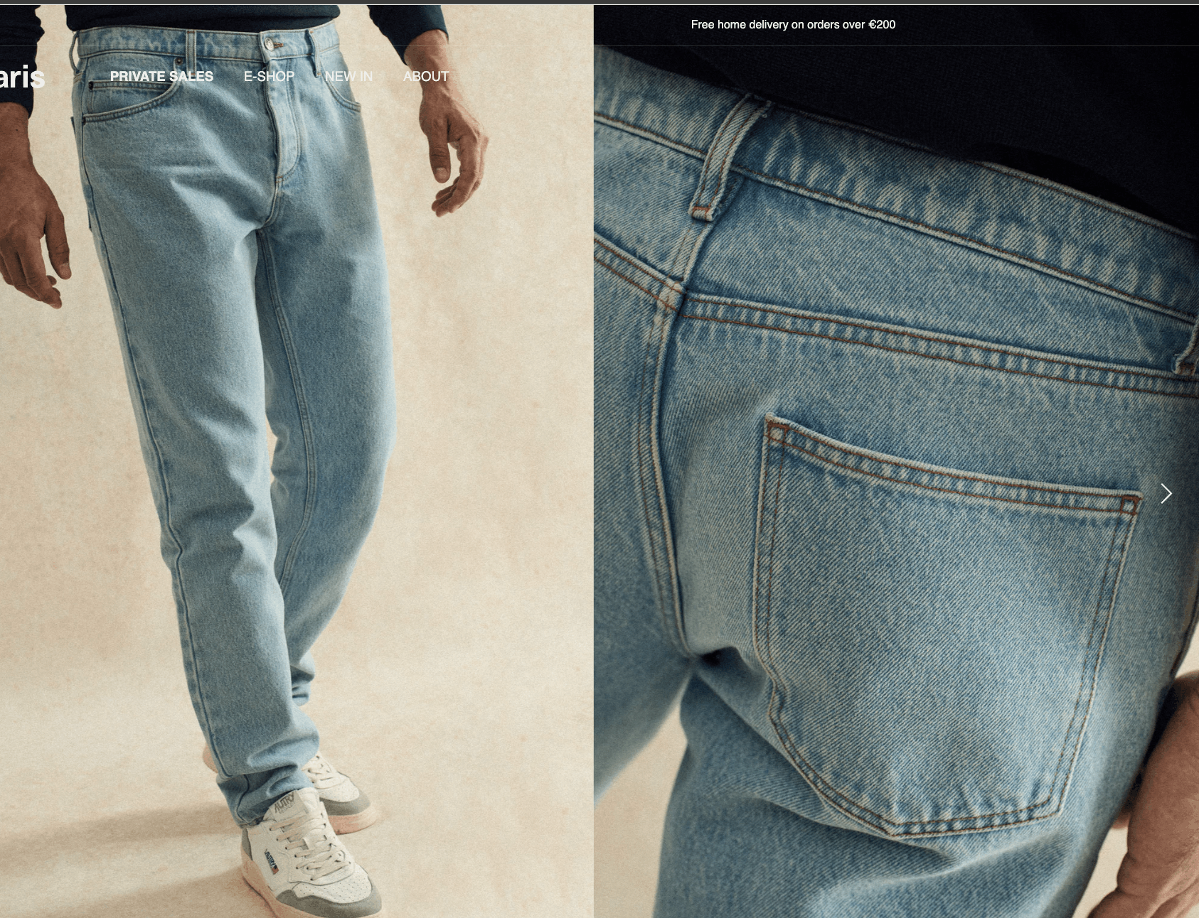 Balibaris Jean Joe Size US 30 / EU 46 - 2 Thumbnail
