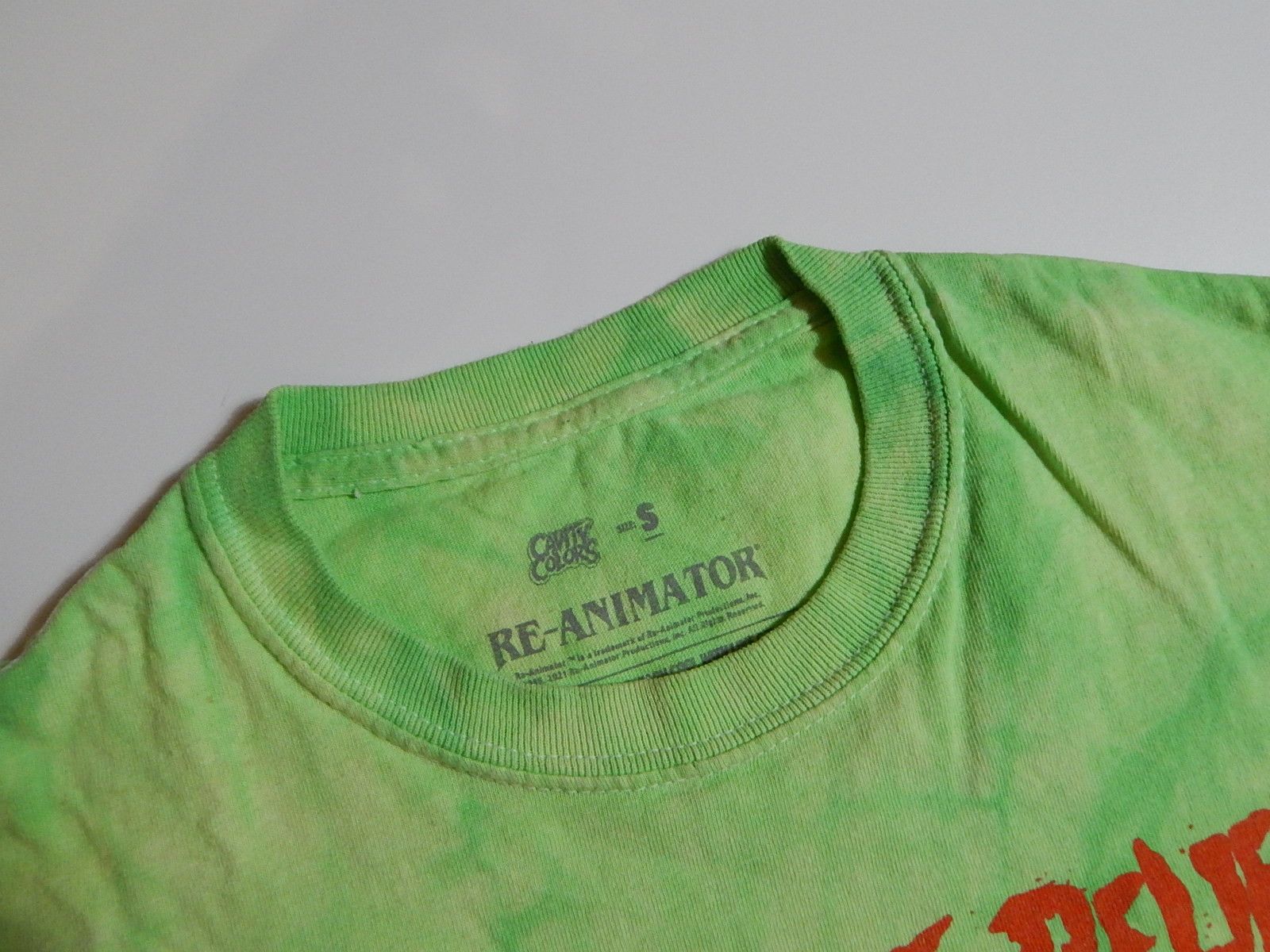 Expert Horror × Vintage re animator movie tie dye tee Size US S / EU 44-46 / 1 - 3 Thumbnail