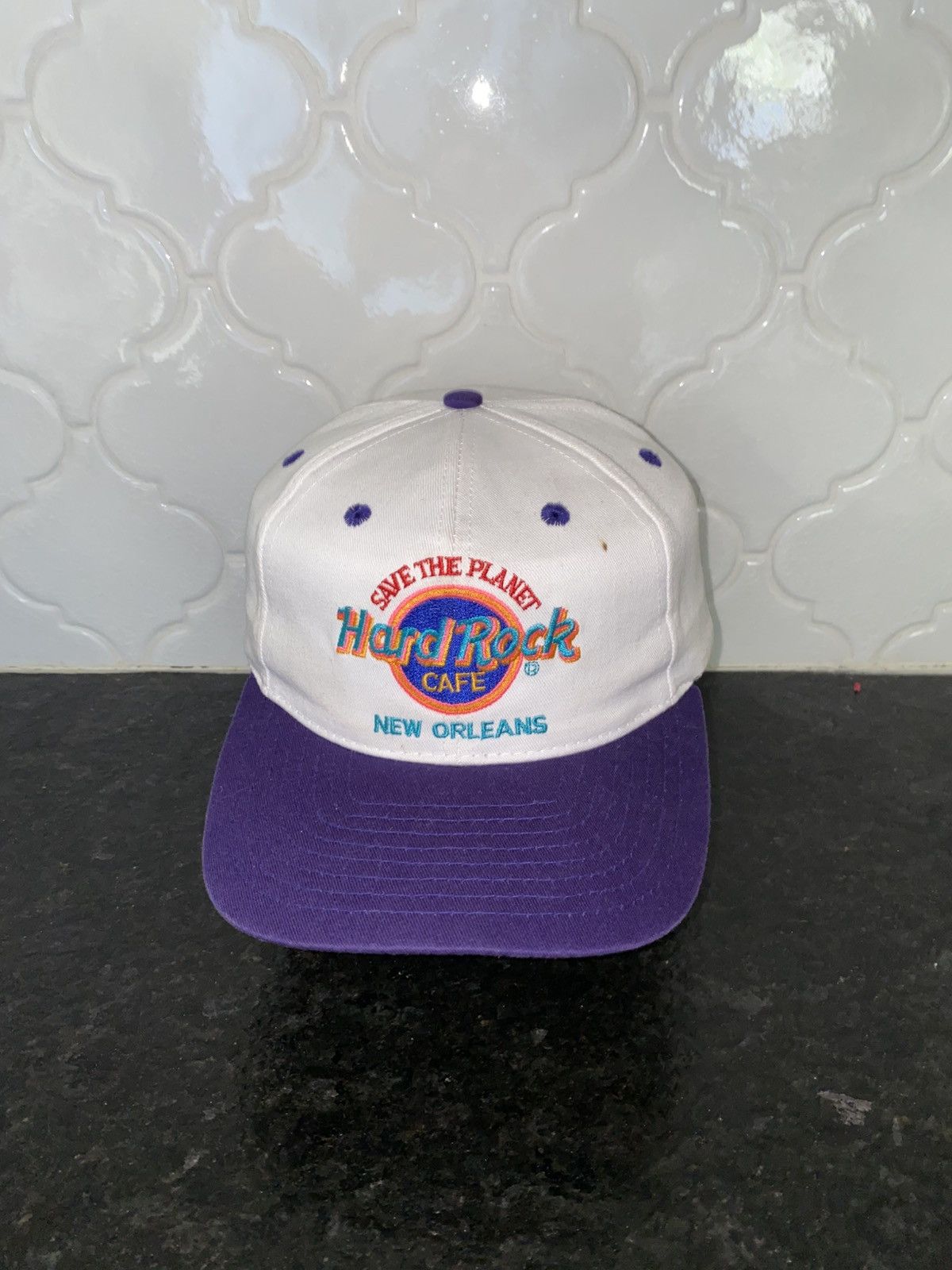 Hard Rock Cafe Vintage 90s Hard rock cafe New Orleans snapback Size ONE SIZE - 1 Thumbnail