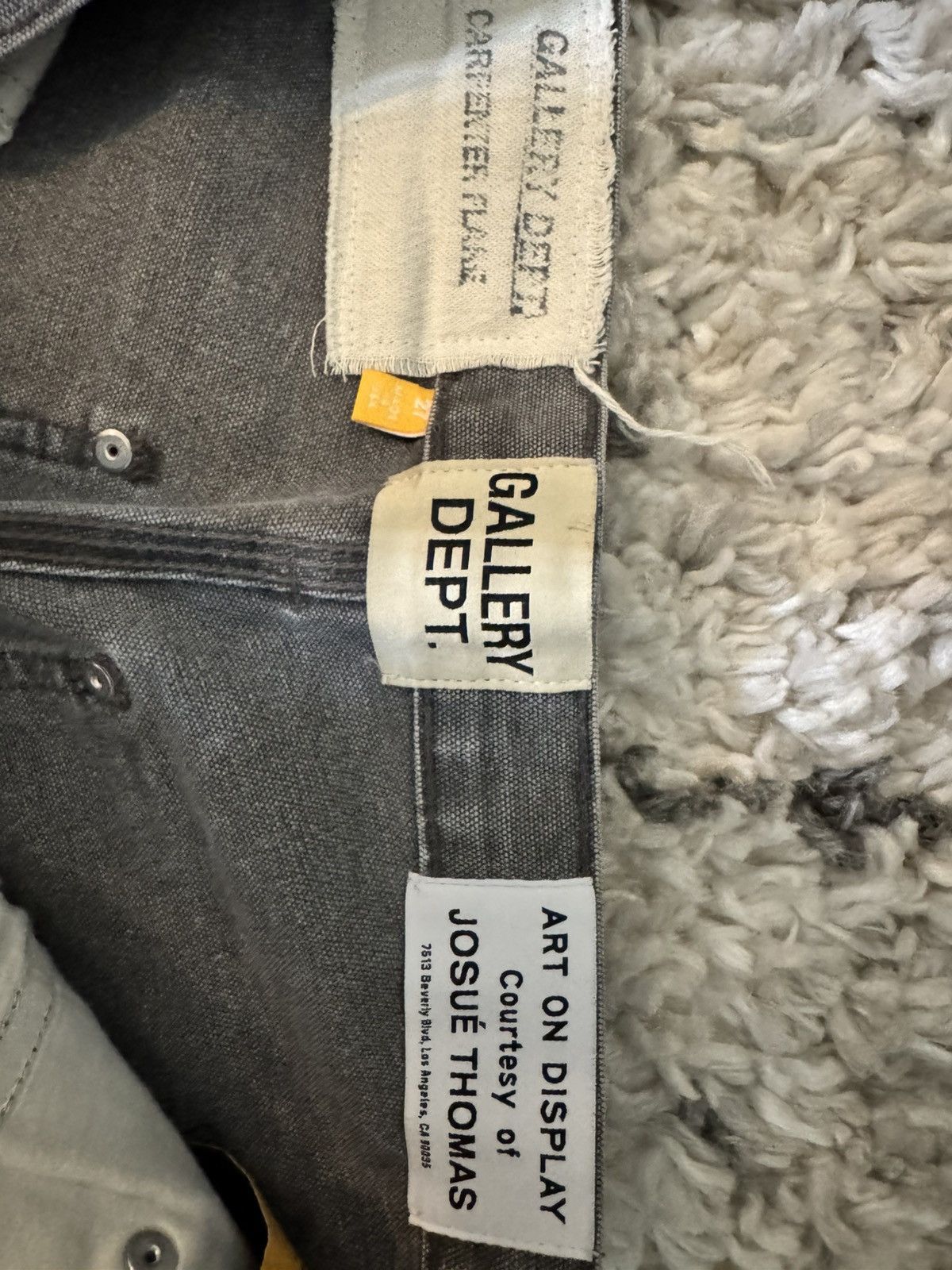 Gallery Dept. Gallery Dept La Flare Carpenter Jeans Size US 27 - 3 Thumbnail