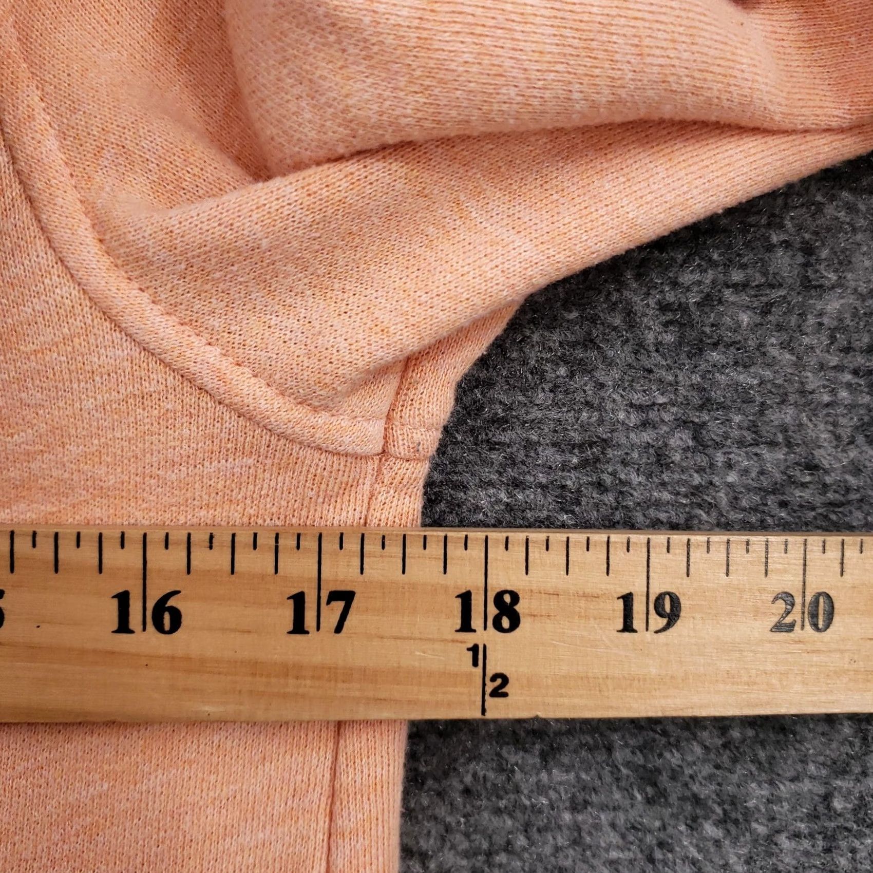 Vineyard Vines Vineyard Vines Sweatshirt Women 2XS XXS Orange Heathered Pouch Pocket Shep Shirt Size XXS / US 00 / IT 34 - 6 Thumbnail