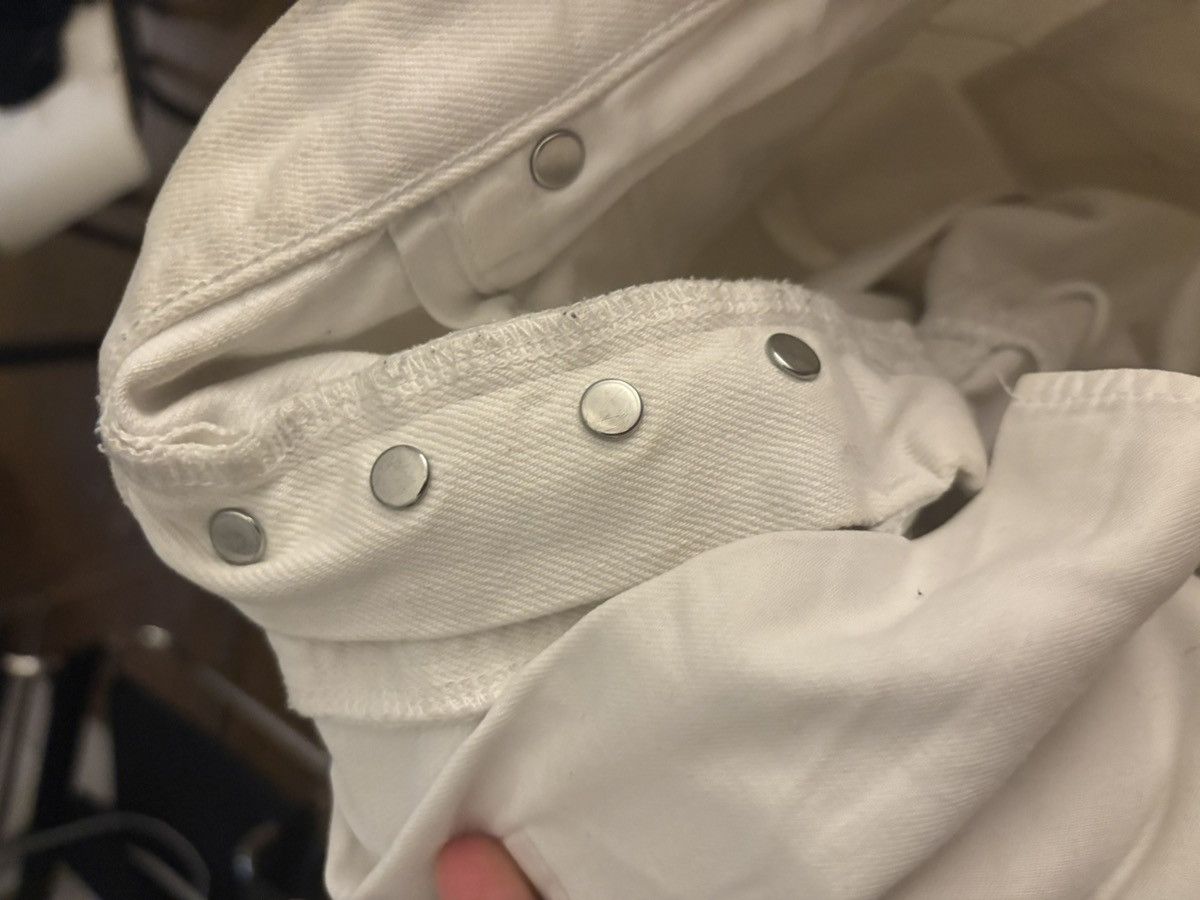 Hedi Slimane DIOR HOMME hedi Slimane 06 white runway jeans Size US 30 / EU 46 - 10 Thumbnail