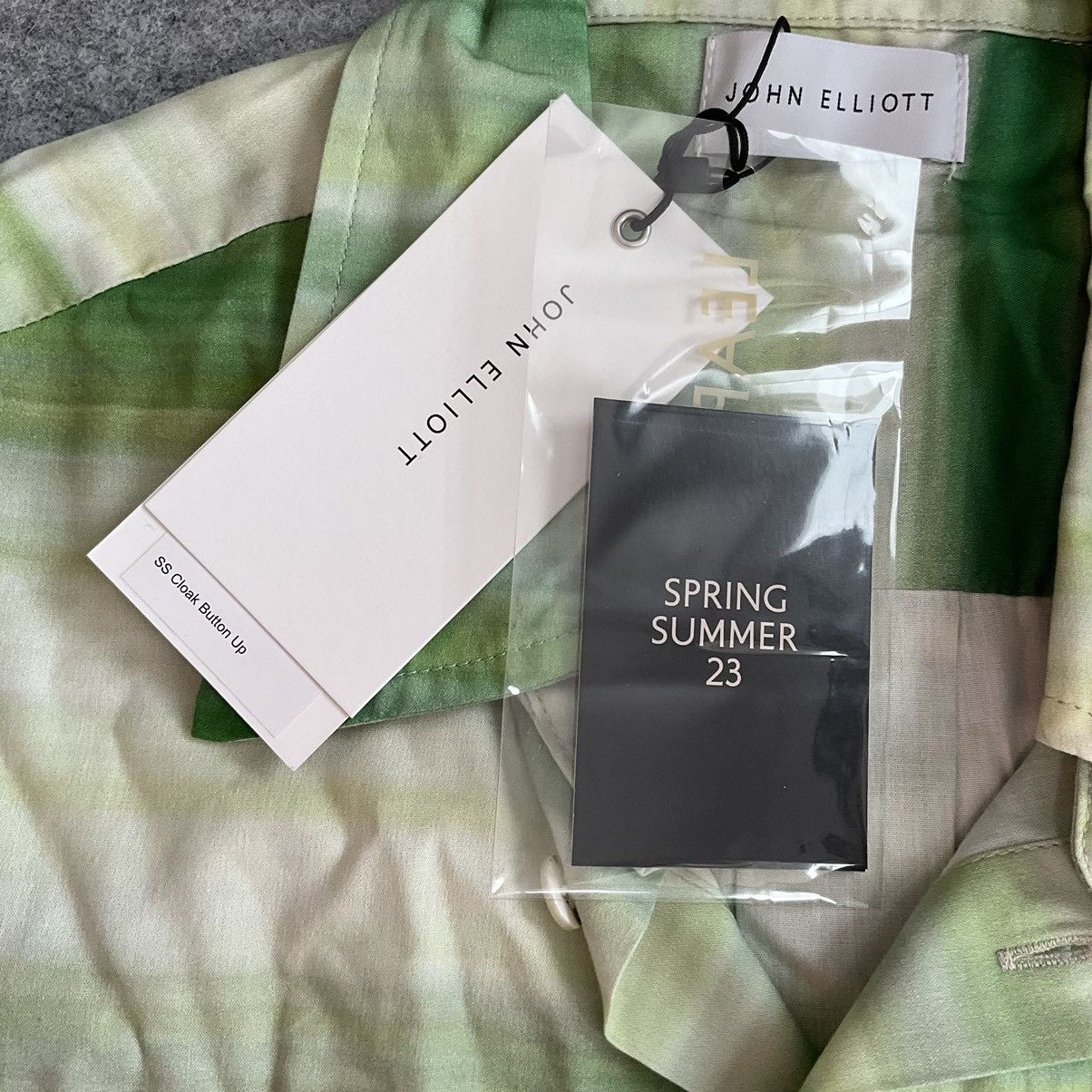 John Elliott John Elliott Motion Meadow Button Up Short Sleeve Size US XS / EU 42 / 0 - 3 Thumbnail