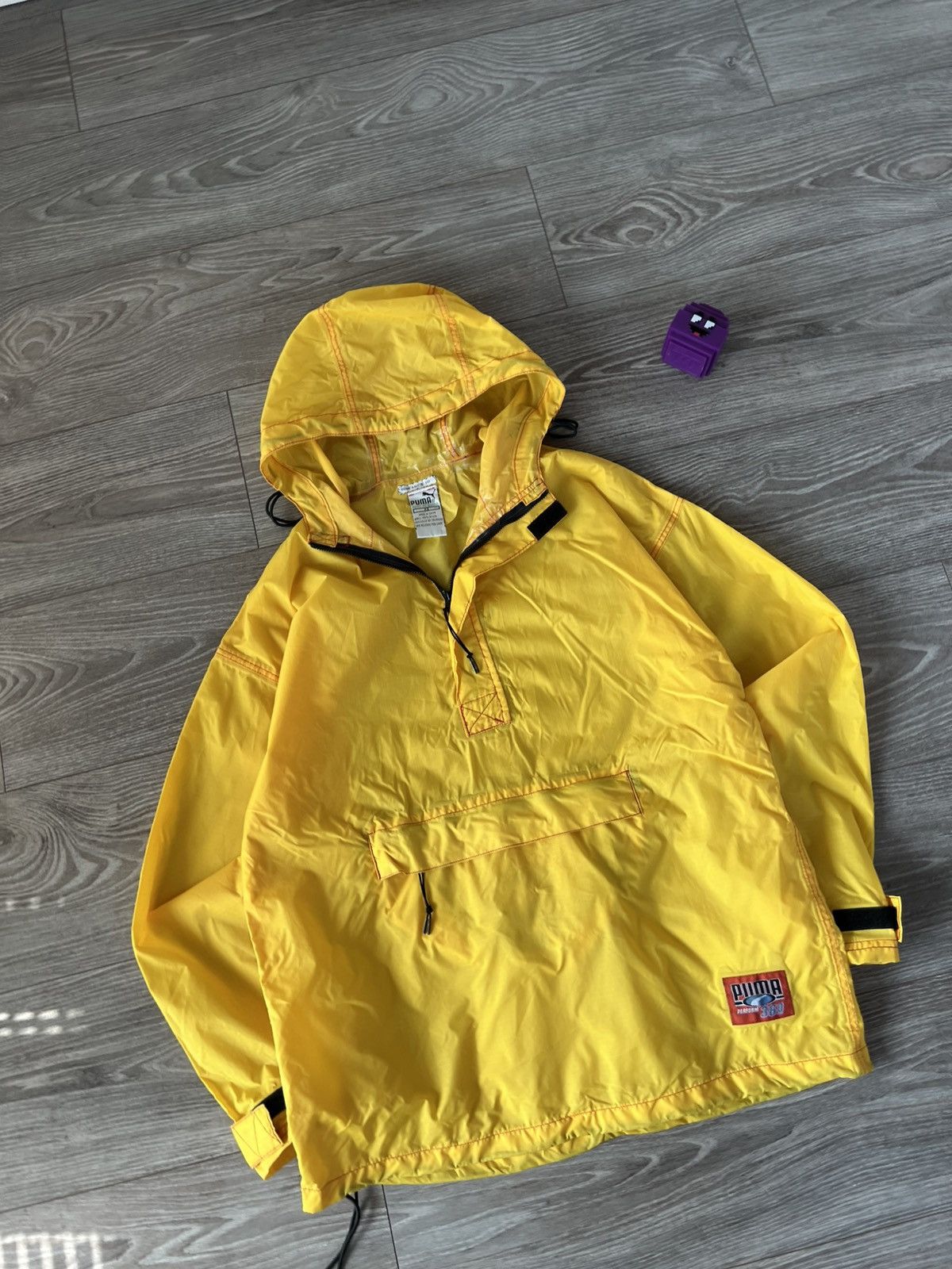 Puma Very Rare Vintage Puma Perfom 360 Packable Anorak Jacket OG Size US S / EU 44-46 / 1 - 7 Thumbnail