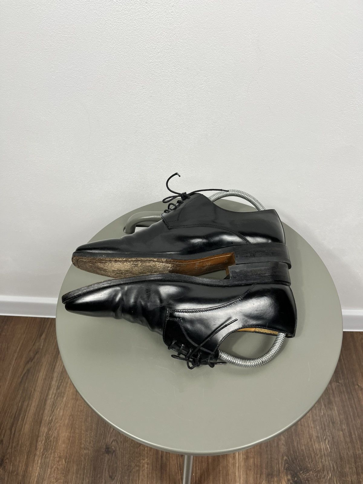 Leather Jones Bootmaker Black Leather Derby US 7 EU 40 Size US 7 / EU 40 - 7 Thumbnail