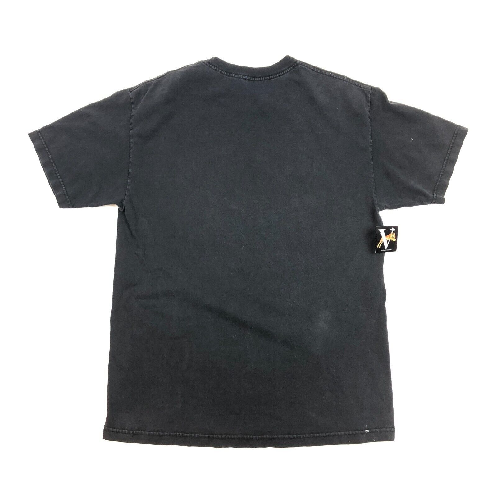 Vintage AC/DC Back In Black Logo Black Tee T Shirt Faded Black Size US L / EU 52-54 / 3 - 5 Thumbnail