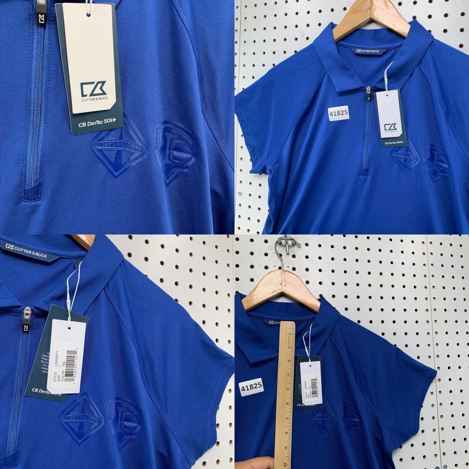 Cutter & Buck Cutter & Buck Polo Shirt Womens L Blue INTERNATIONAL TRUCKING Golf 20x24.5 Polo Shirt Casual Ladies L Blue 20x24.5 Golf New Size L / US 10 / IT 46 - 8 Thumbnail