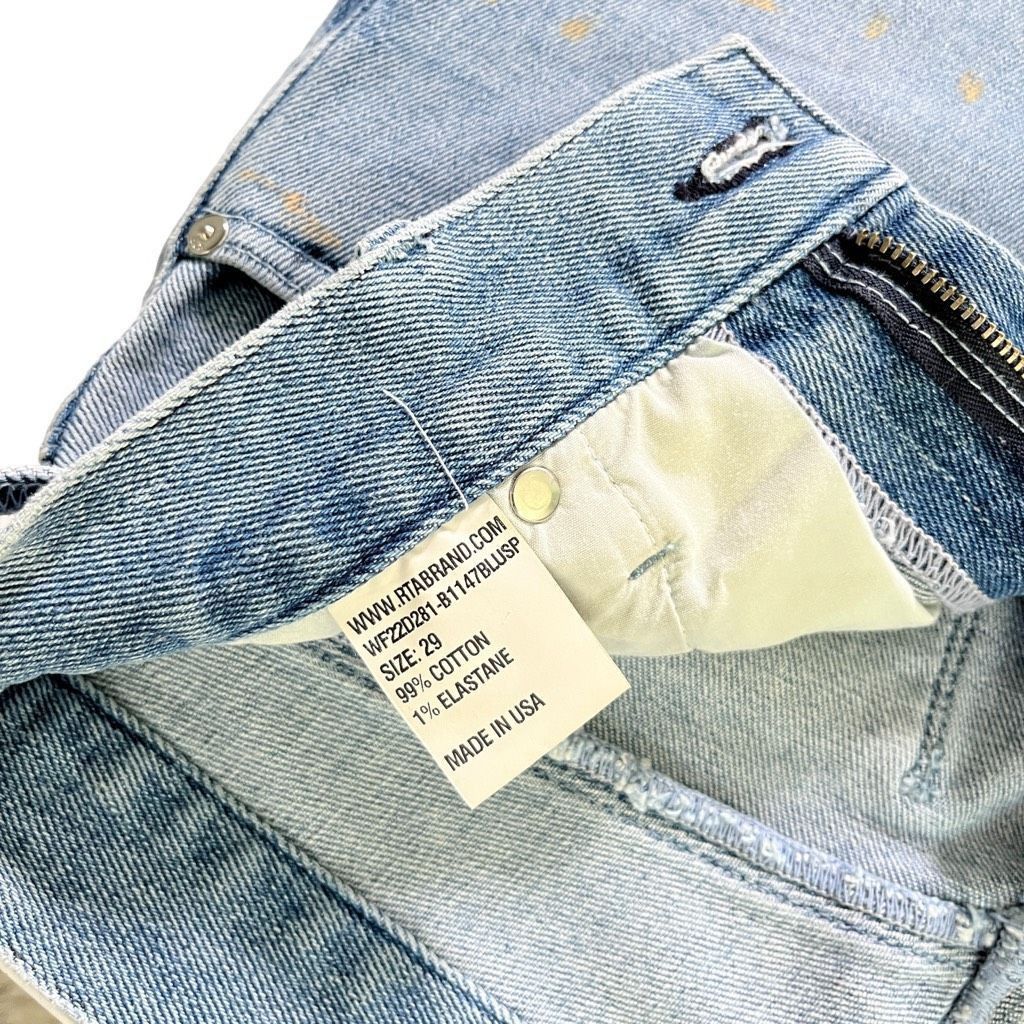 Rta RTA Rivka in Blue Spill Size 29" - 4 Thumbnail