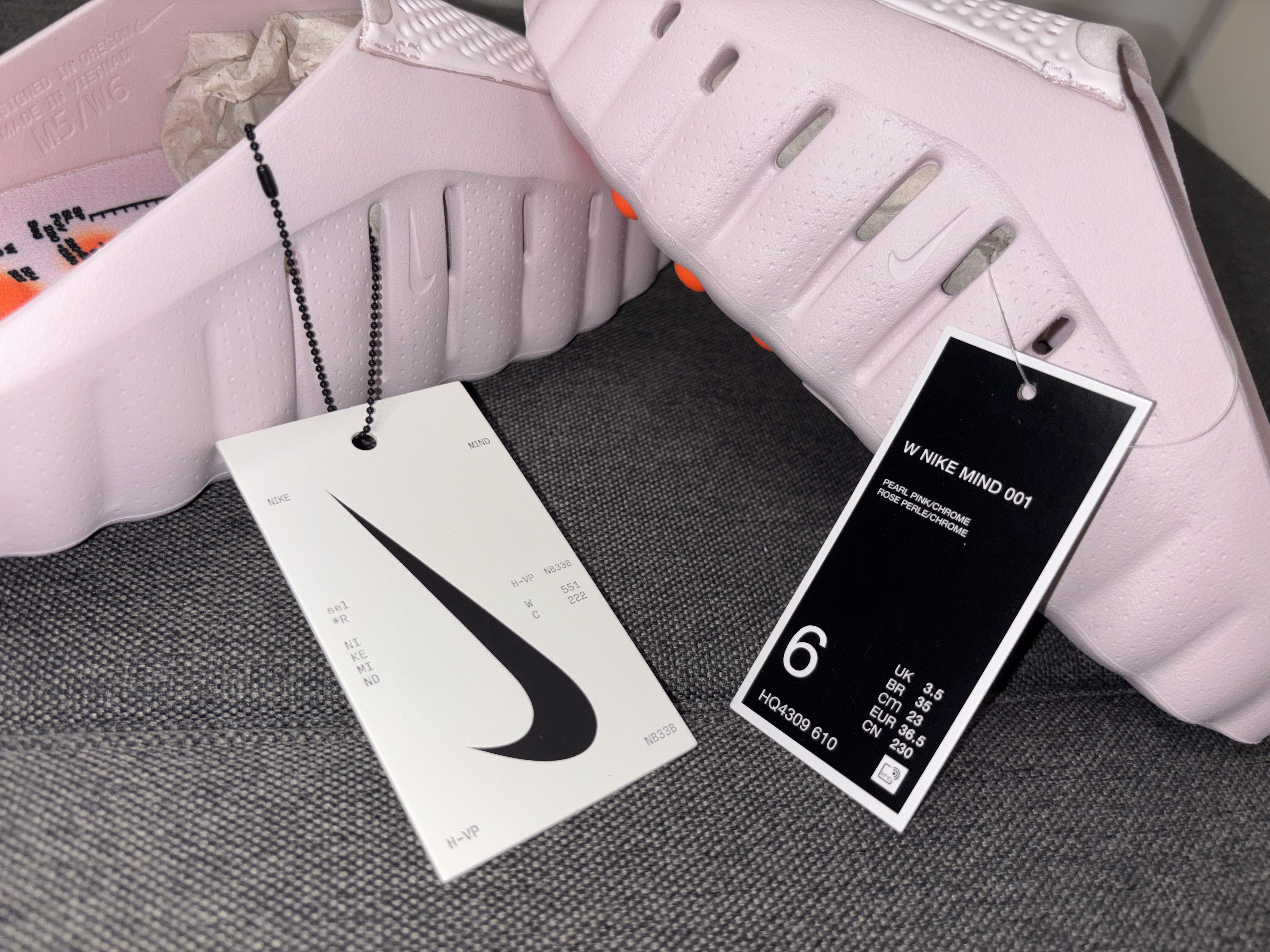 Nike Nike Mind 001 Pearl Pink (2026) Women’s Size 6 HQ4309-610 Size US 6 / IT 36 - 18 Thumbnail
