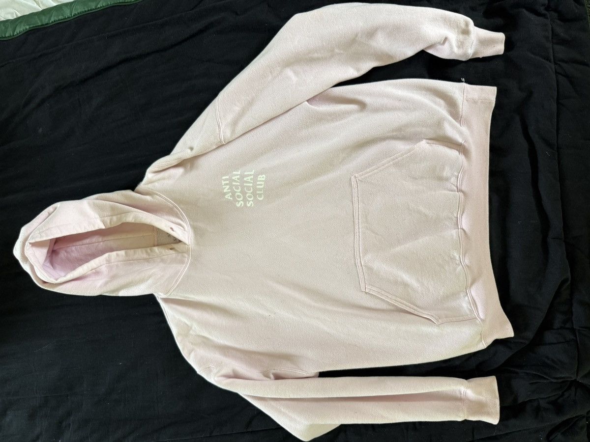 Anti Social Social Club 1st Release Anti Social Social Club Pink Hoodie Size US M / EU 48-50 / 2 - 6 Thumbnail