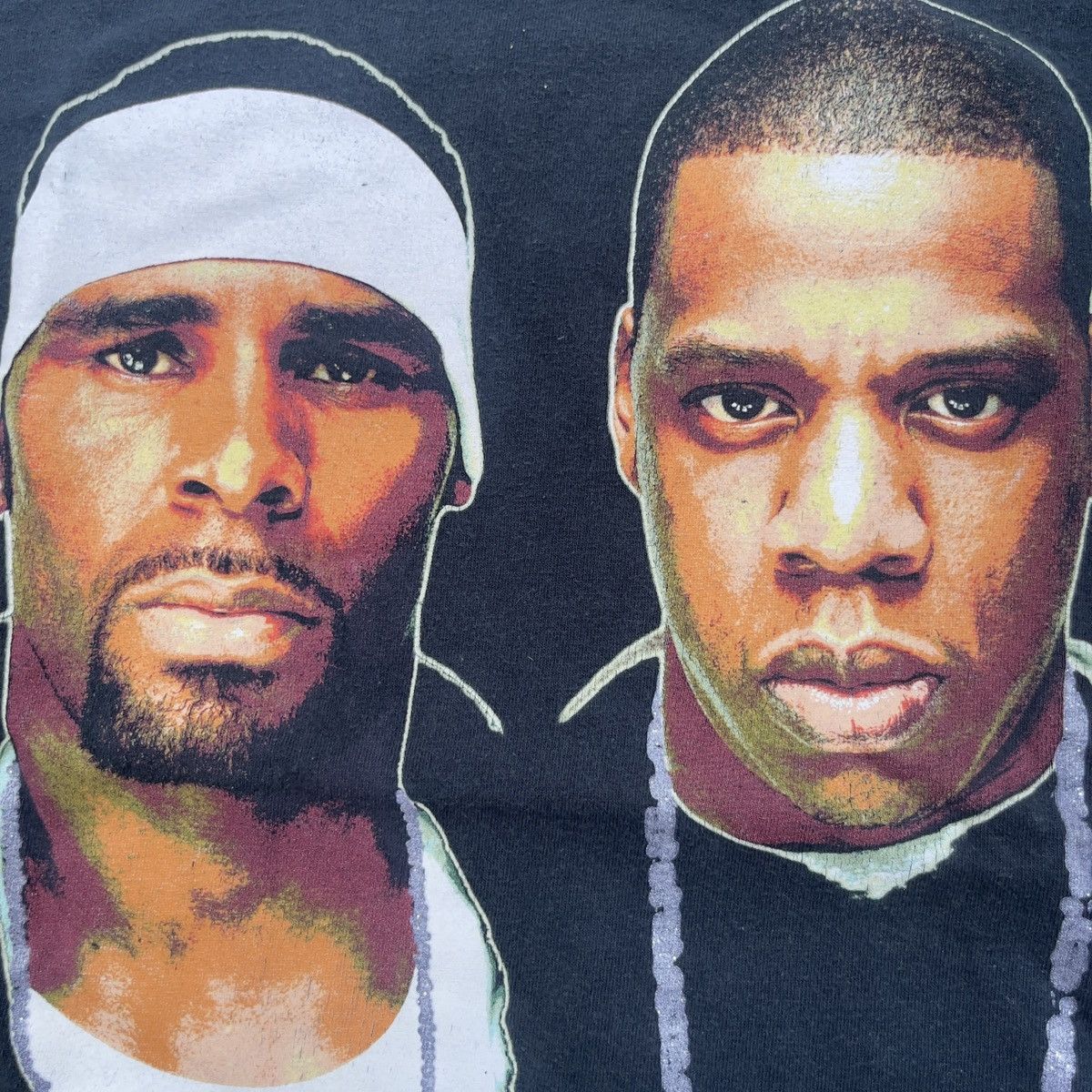 Rap Tees Vintage 2004 BEST OF BOTH WORLDS JAY Z RKELLY Tour Shirt Size US L / EU 52-54 / 3 - 2 Thumbnail