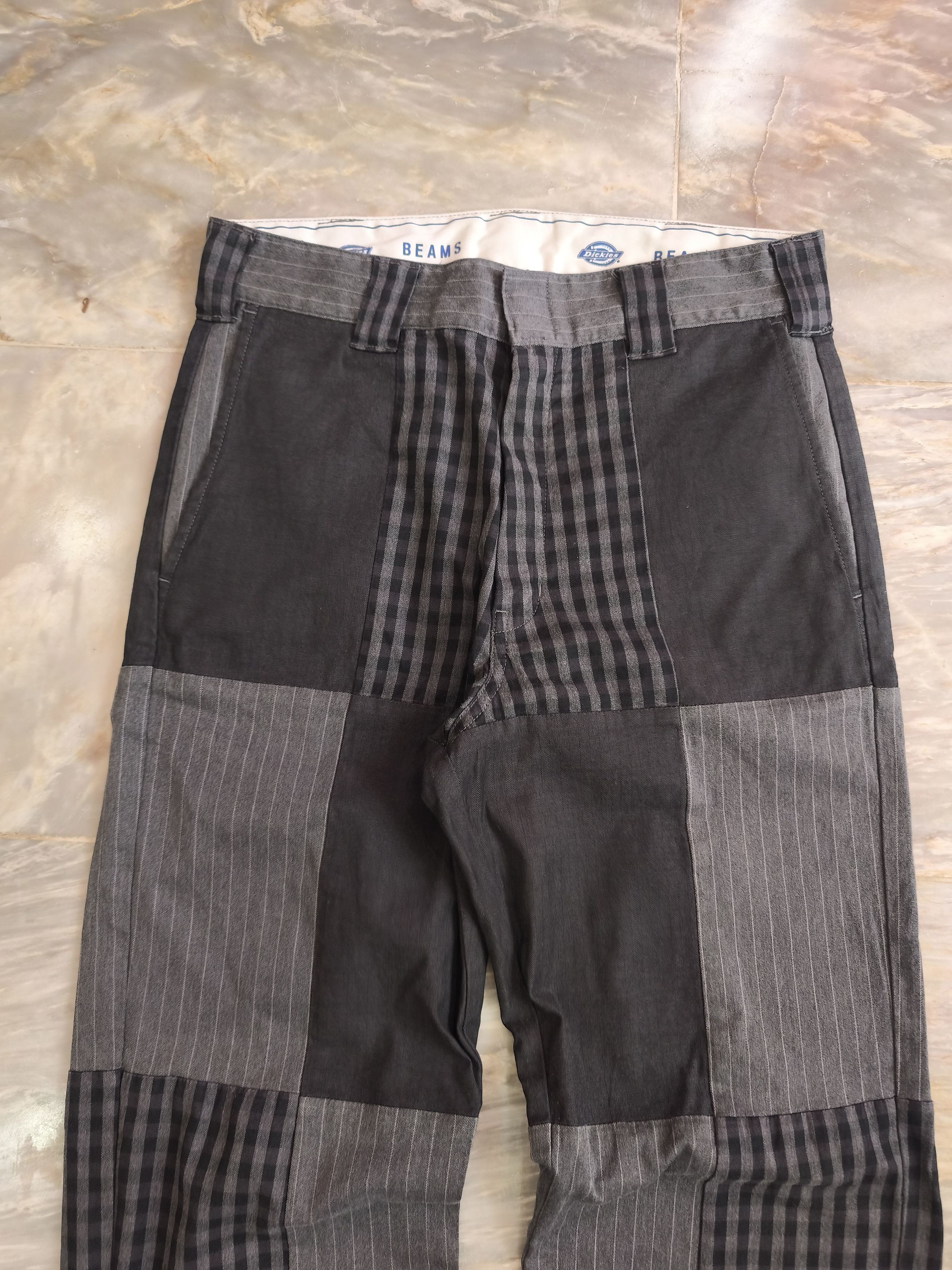 Beams Plus BEAMS × DICKIES Panel Check Pants Size US 30 / EU 46 - 2 Thumbnail