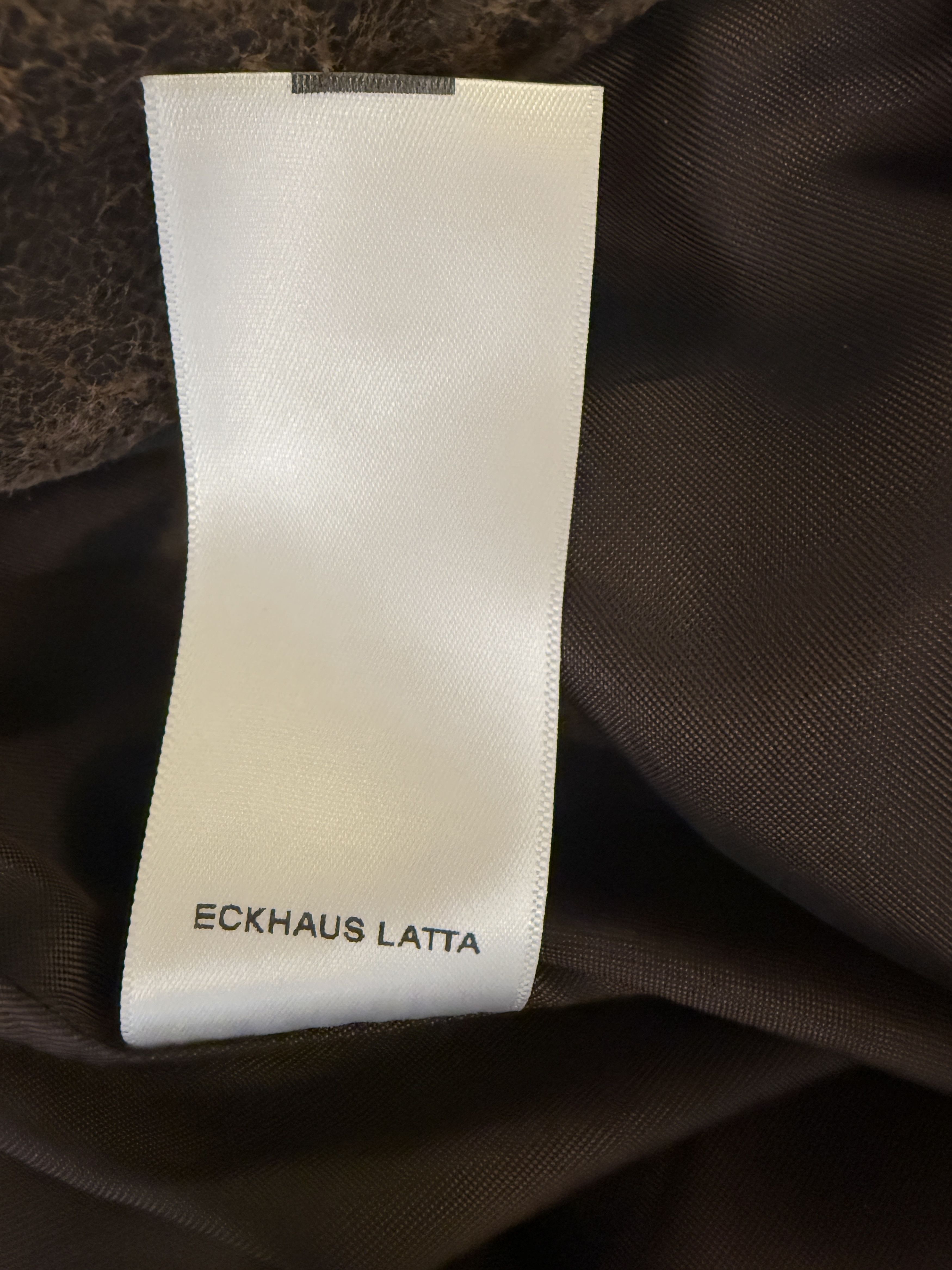 Eckhaus Latta $1600 Eckhaus Latta Hide Pants Size US 27 - 14 Thumbnail