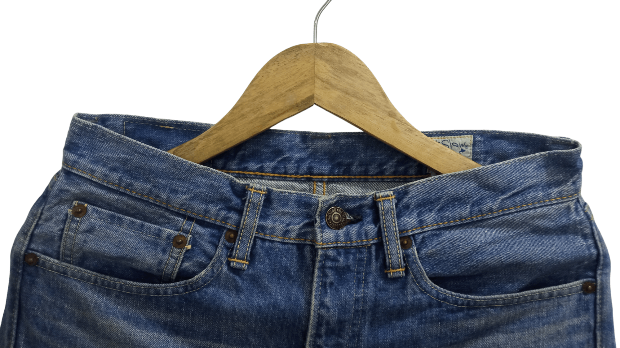 Orslow 🔥🔥Orslow Selvedge Jeans Denim Size US 30 / EU 46 - 14 Thumbnail