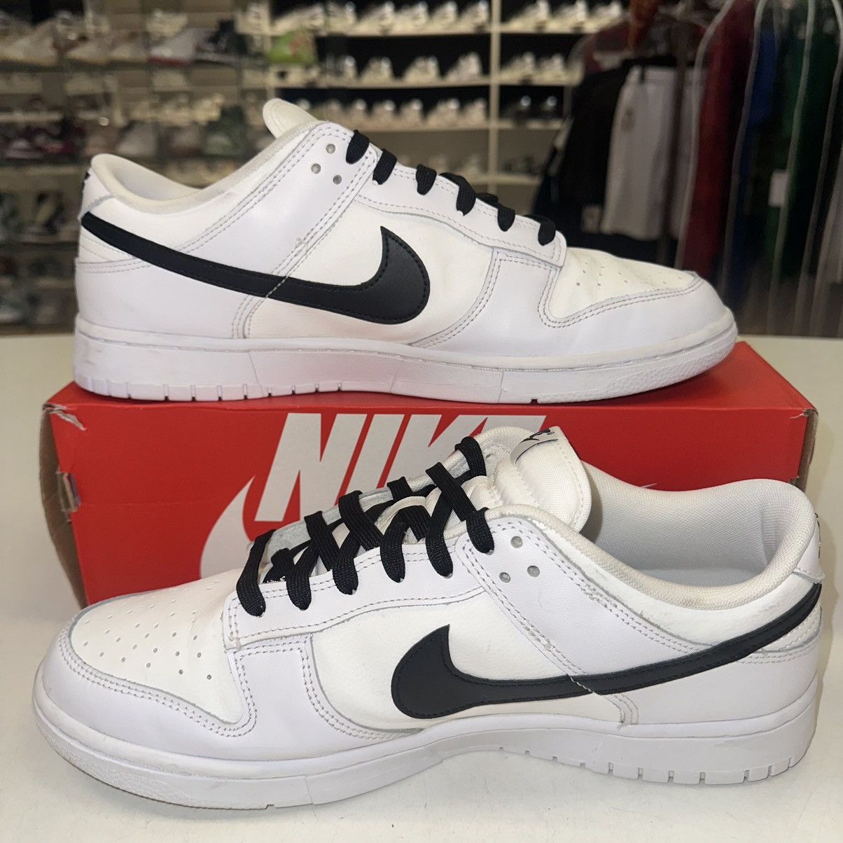Nike Size 12 - Nike Dunk Low Reverse Panda Size US 12 / EU 45 - 2 Thumbnail