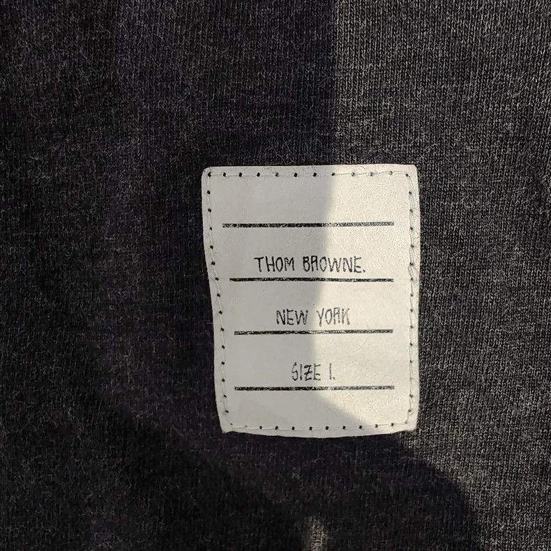 Thom Browne Thom Browne Grey hoodie Size US S / EU 44-46 / 1 - 4 Thumbnail