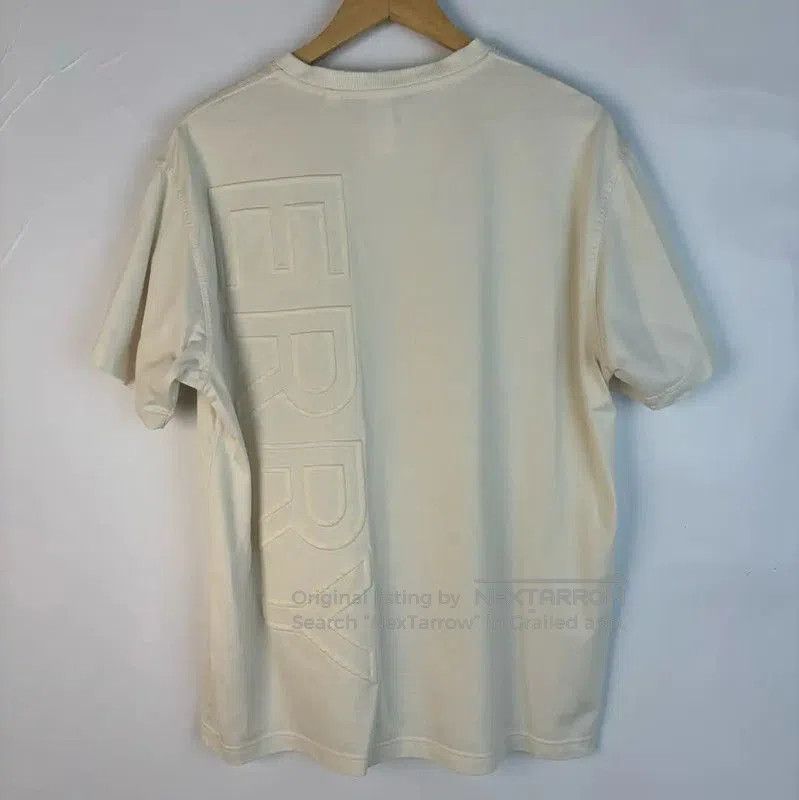 Burberry Burberry Men's Beige Cotton Logo Short Sleeve T. Size US S / EU 44-46 / 1 - 2 Thumbnail