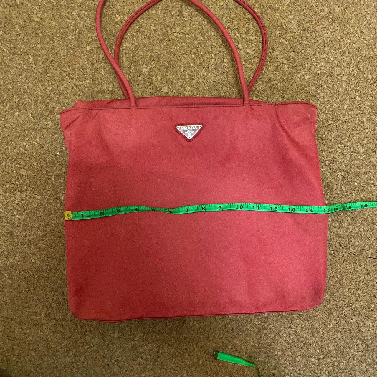 Prada Prada Vintage Tote – Iconic Red Nylon – Everyday Luxury Size ONE SIZE - 17 Thumbnail
