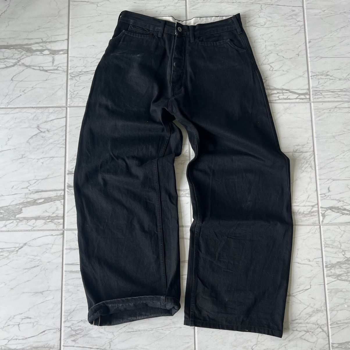 Other Pinup Rags Frisko Jeans Selvedge Black - Yuremane Iongaf