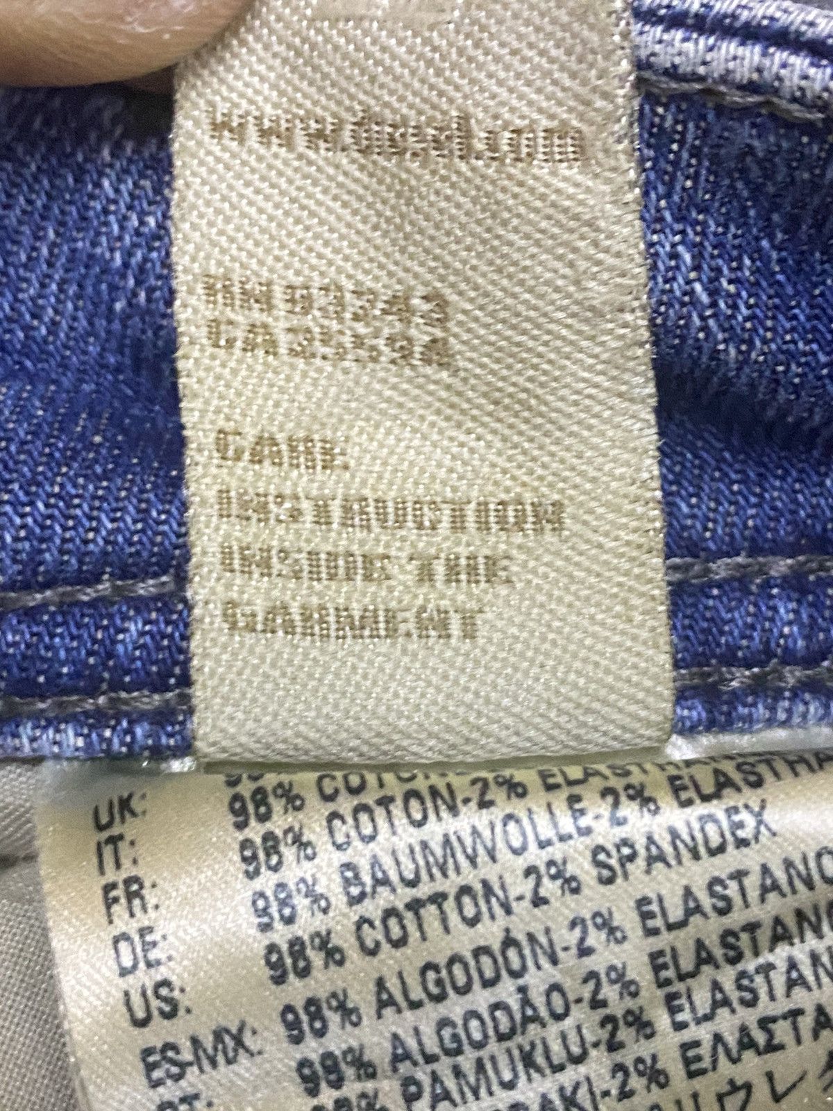 Other Vintage Diesel Faded Wash Distressed Denim Slim Jeans Size US 30 / EU 46 - 14 Thumbnail