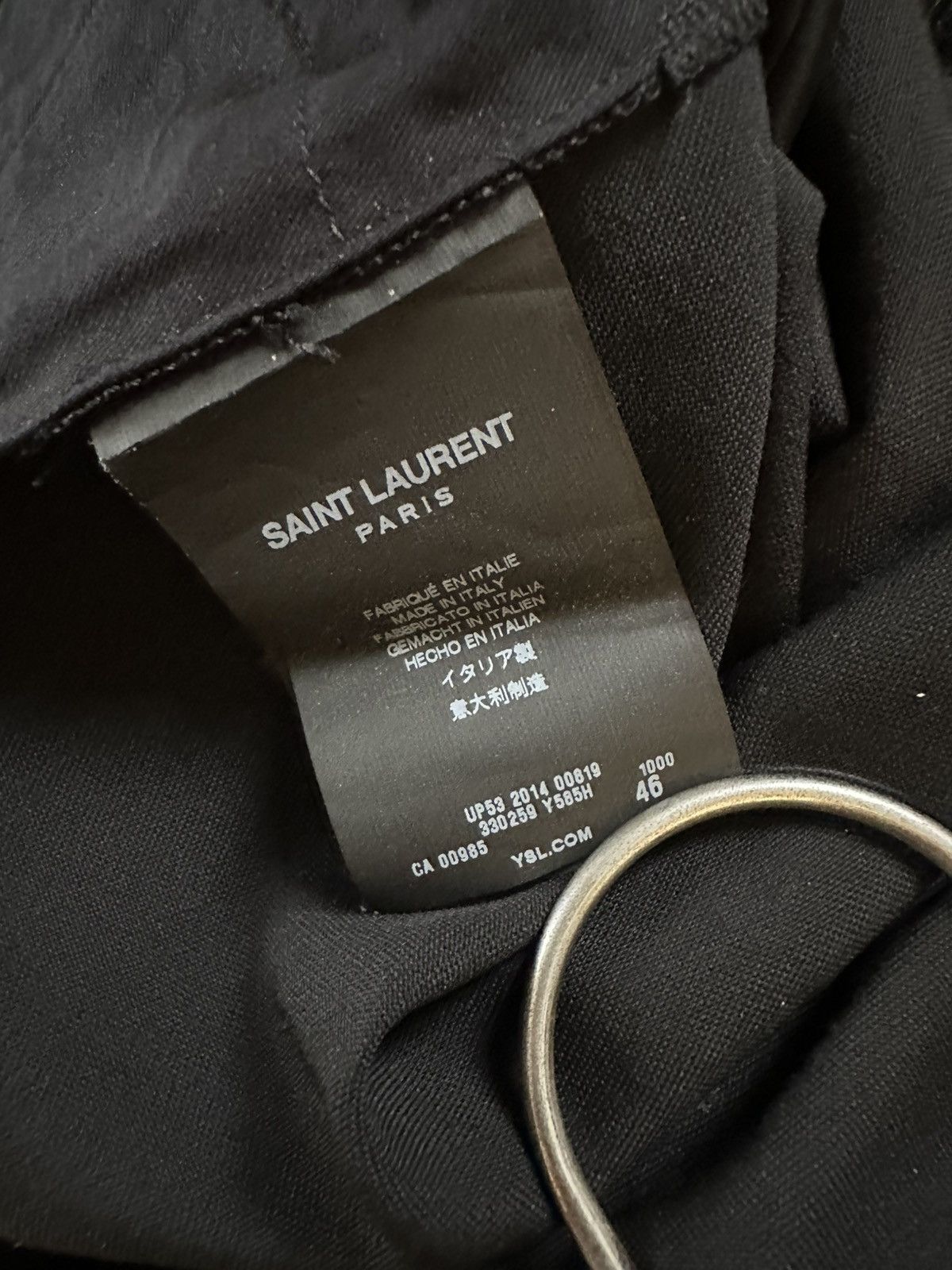 Saint Laurent Paris Saint Laurent Paris by Hedi Slimane Smoking Pants Trouser Size US 29 - 5 Thumbnail