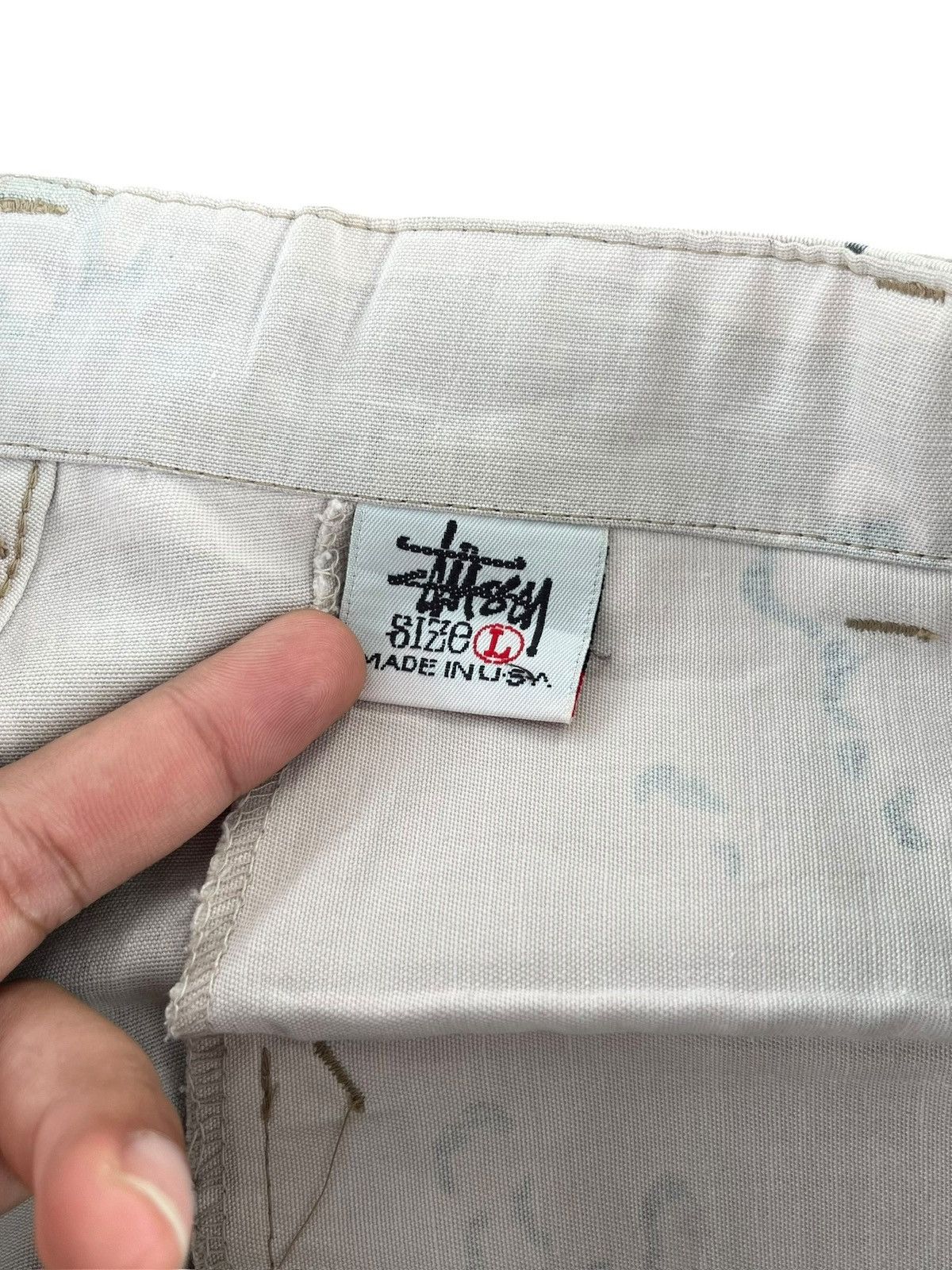 Stussy Vintage Stussy Camo Cargo Short Size US 32 / EU 48 - 5 Thumbnail