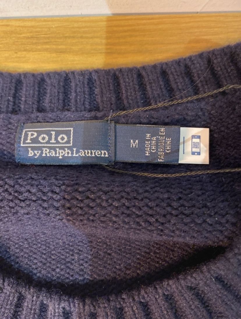 Polo Ralph Lauren Polo Bear wool-cashmere jumper Size US M / EU 48-50 / 2 - 4 Thumbnail