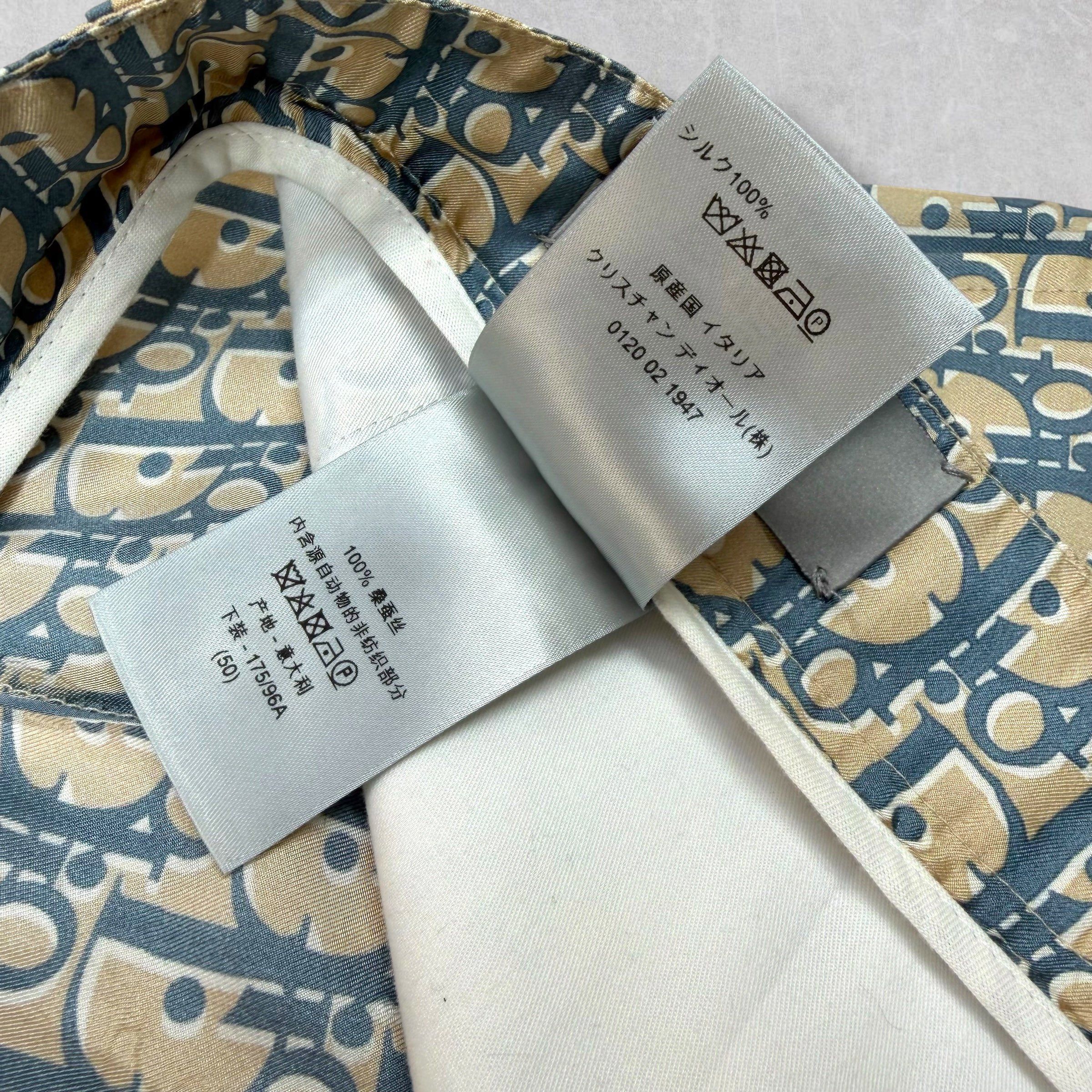 Dior Dior Oblique Silk Bermuda Shorts 40 (32) Size US 32 / EU 48 - 7 Thumbnail