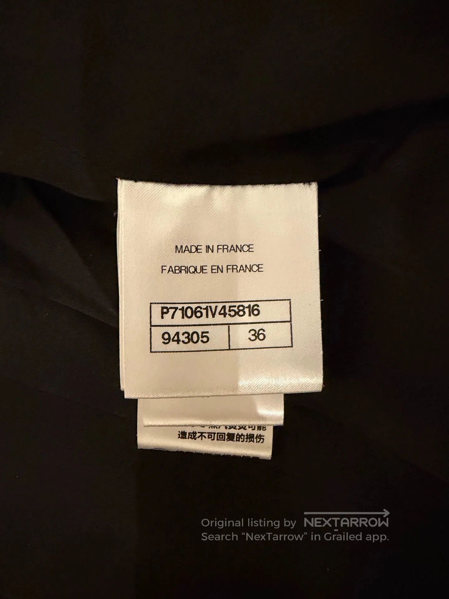 Chanel Chanel 21A Castle Off-Shoulder Top. Size US S / EU 44-46 / 1 - 4 Thumbnail