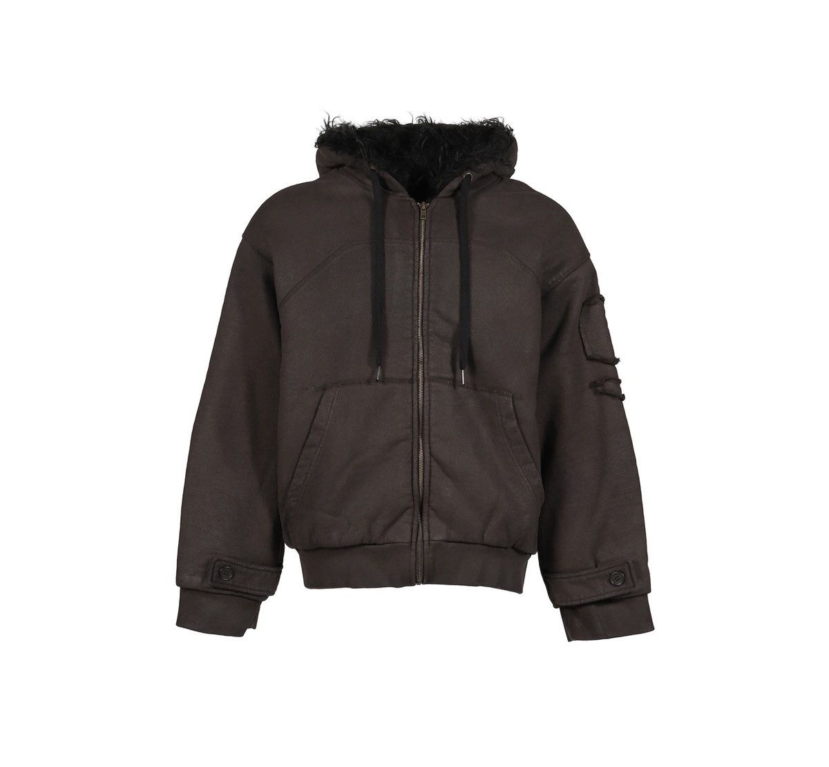 P.L.N. Waxed Hoodie Jacket Size US L / EU 52-54 / 3 - 1 Thumbnail