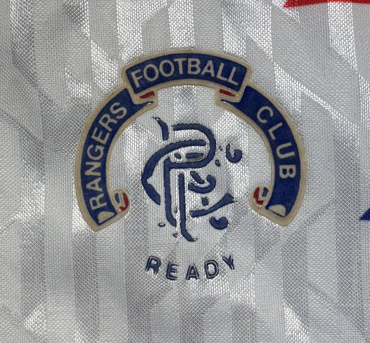 Other Glasgow Rangers 1990 1992 Away Shirt Soccer Jersey Admiral Size US L / EU 52-54 / 3 - 9 Thumbnail