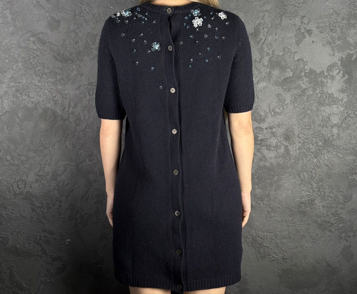 Miu Miu Vintage Miu Miu Women’s Short Sleeve Dress Designer Size M / US 6-8 / IT 42-44 - 3 Thumbnail