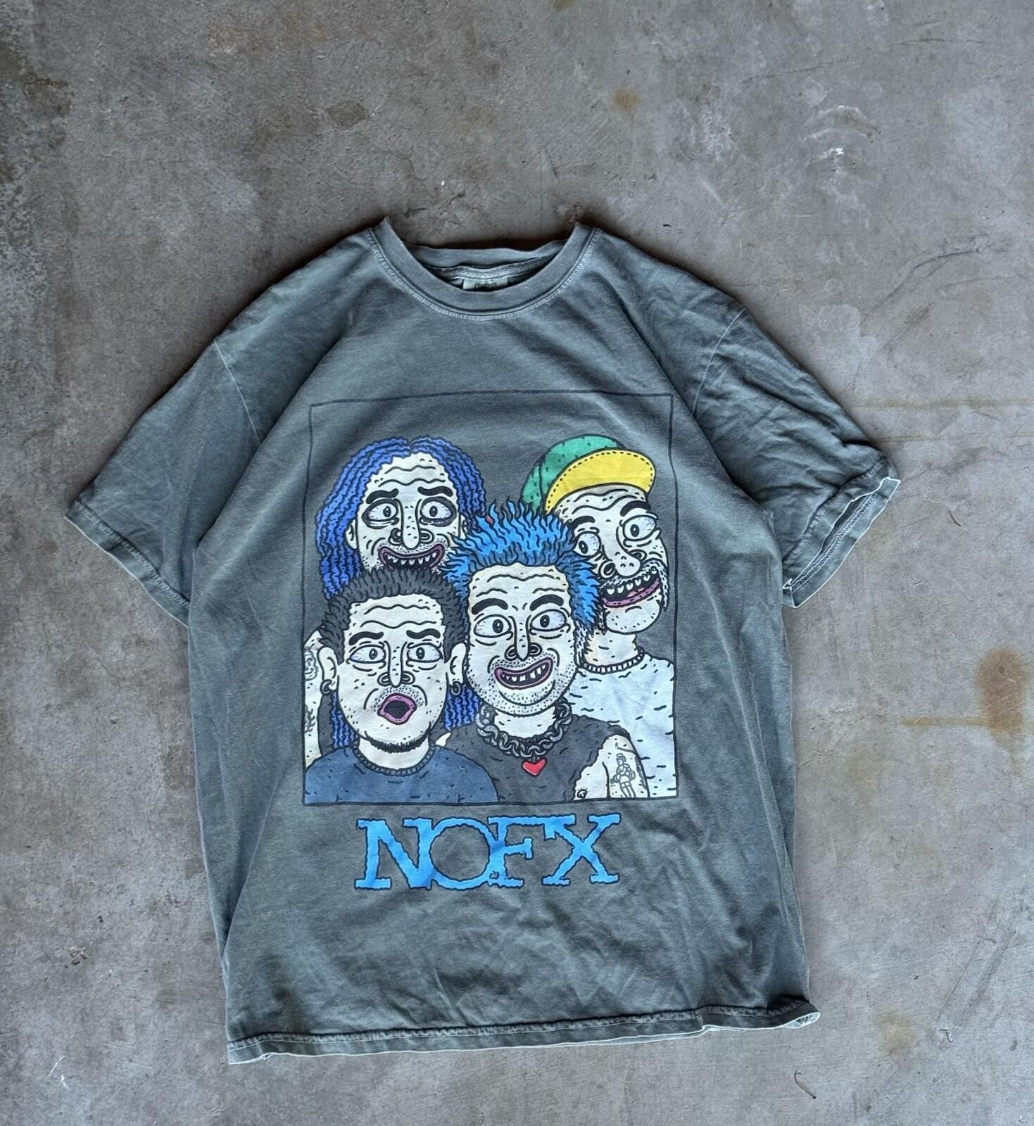 Vintage Vintage Y2K NOFX T-Shirt Large Final Tour Cities Punk Band L Size US L / EU 52-54 / 3 - 1 Thumbnail