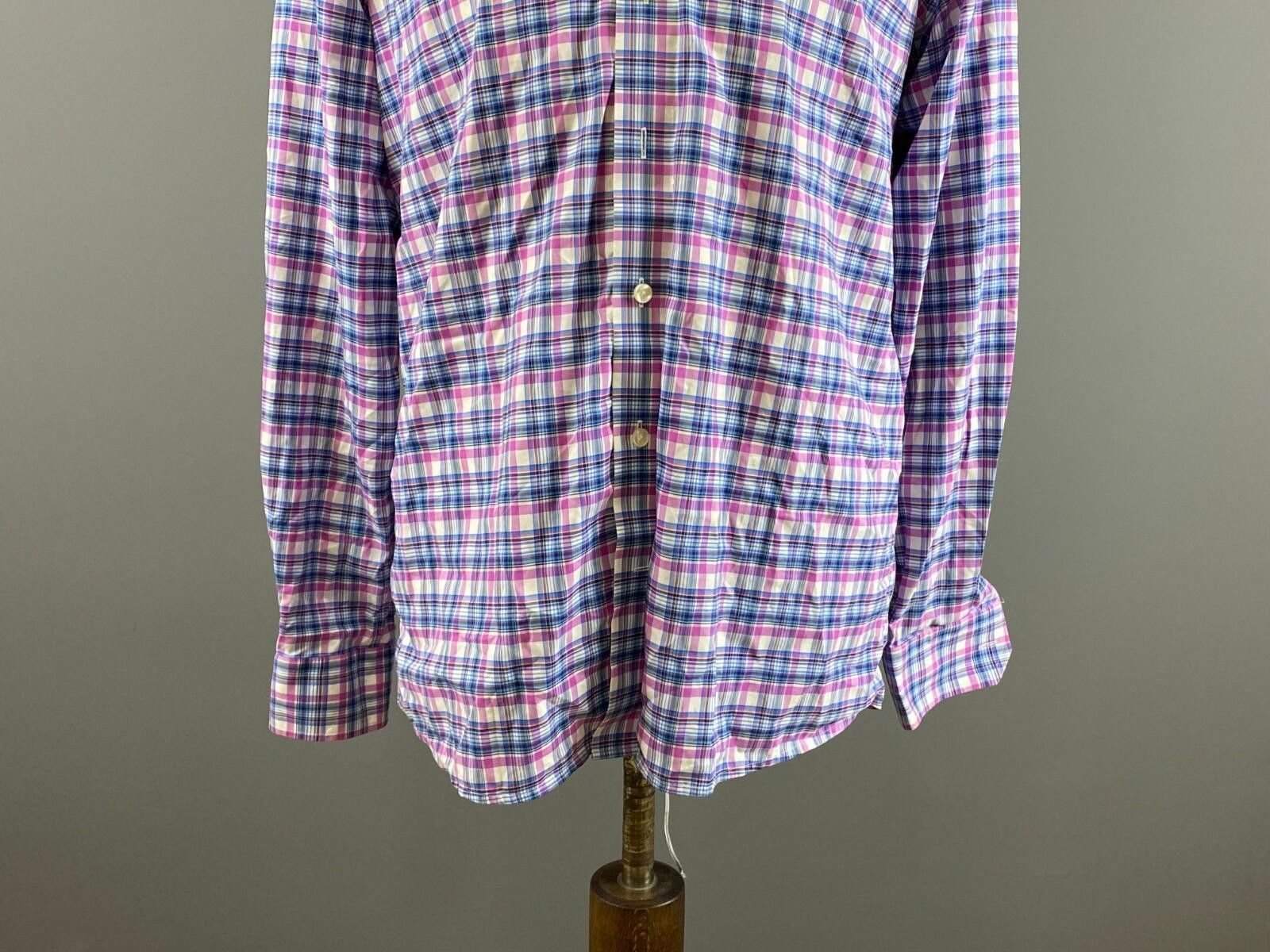 Eton Eton Contemporary Multicolor Check Shirt Size 42 / 16.5 Size US M / EU 48-50 / 2 - 3 Thumbnail