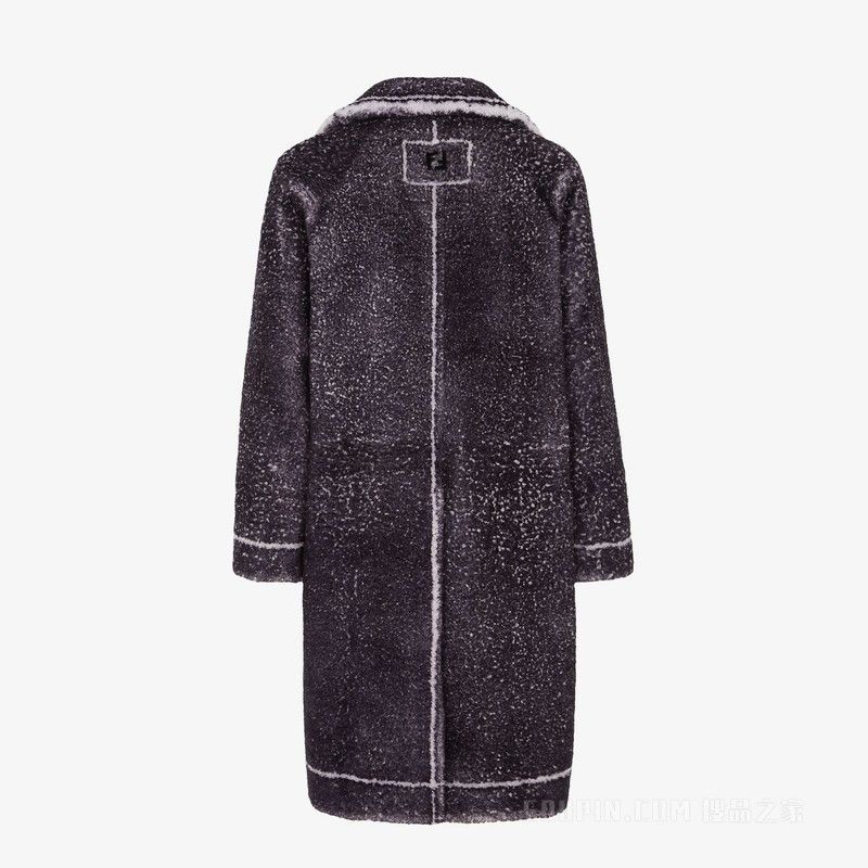 Fendi o1B3y1r0526 Coat in Purple Size US L / EU 52-54 / 3 - 2 Thumbnail