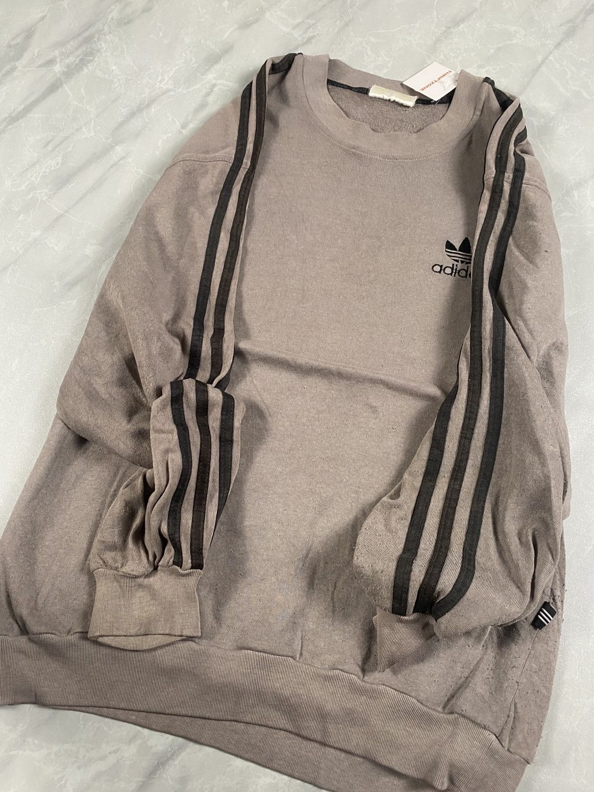 Adidas Vintage 90s Adidas Trefoil Classic Retro Crewneck Size US M / EU 48-50 / 2 - 3 Thumbnail