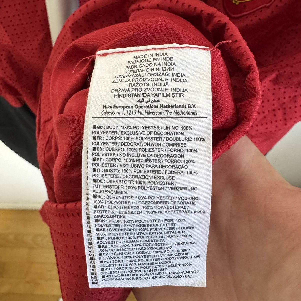 Nike Nike Manchester United windbreaker jacket from the 2008-2010 Size US M / EU 48-50 / 2 - 10 Thumbnail