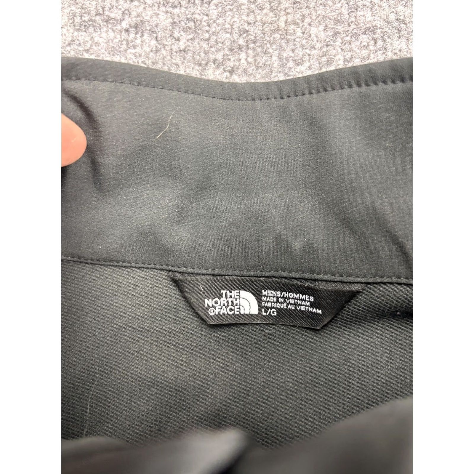 The North Face The North Face WindWall Jacket Mens L Black Wind-Resistant Softshell Full Zip Hiking Size US L / EU 52-54 / 3 - 3 Thumbnail
