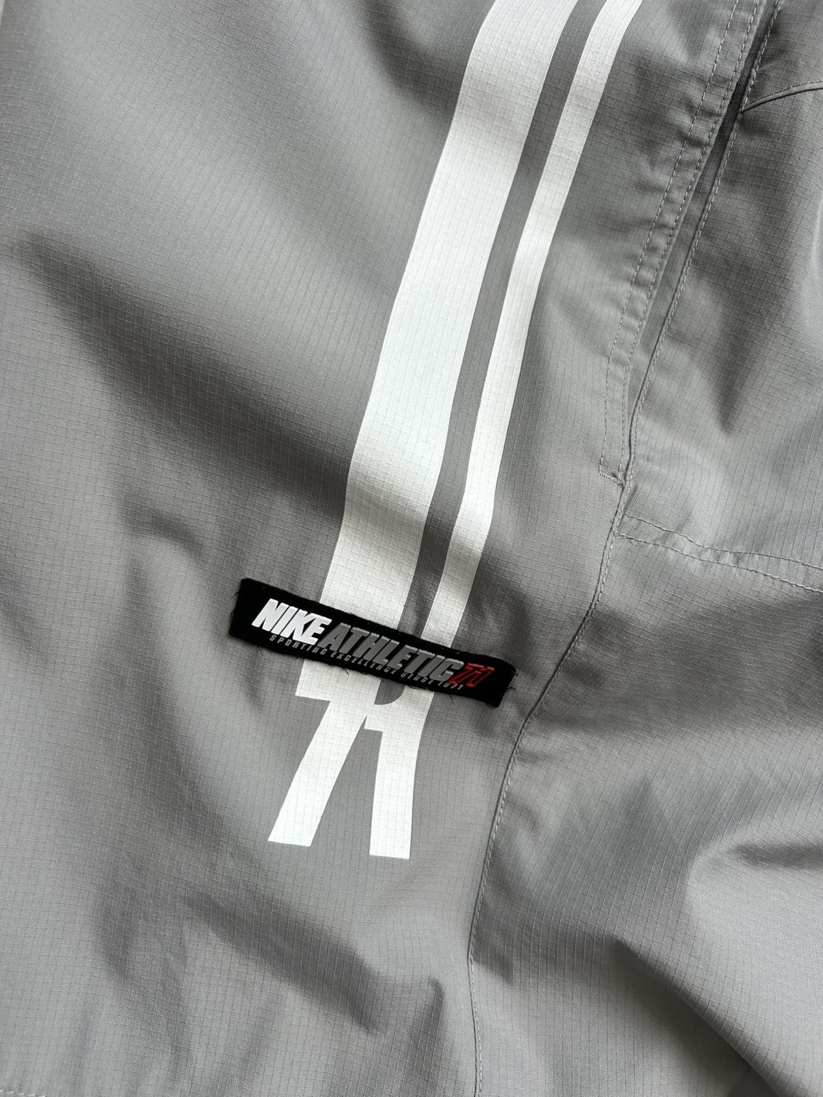 Nike × Vintage Nike Vintage 2000's 'Athletic 71' nylon man's shorts size XL Size US 36 / EU 52 - 15 Thumbnail