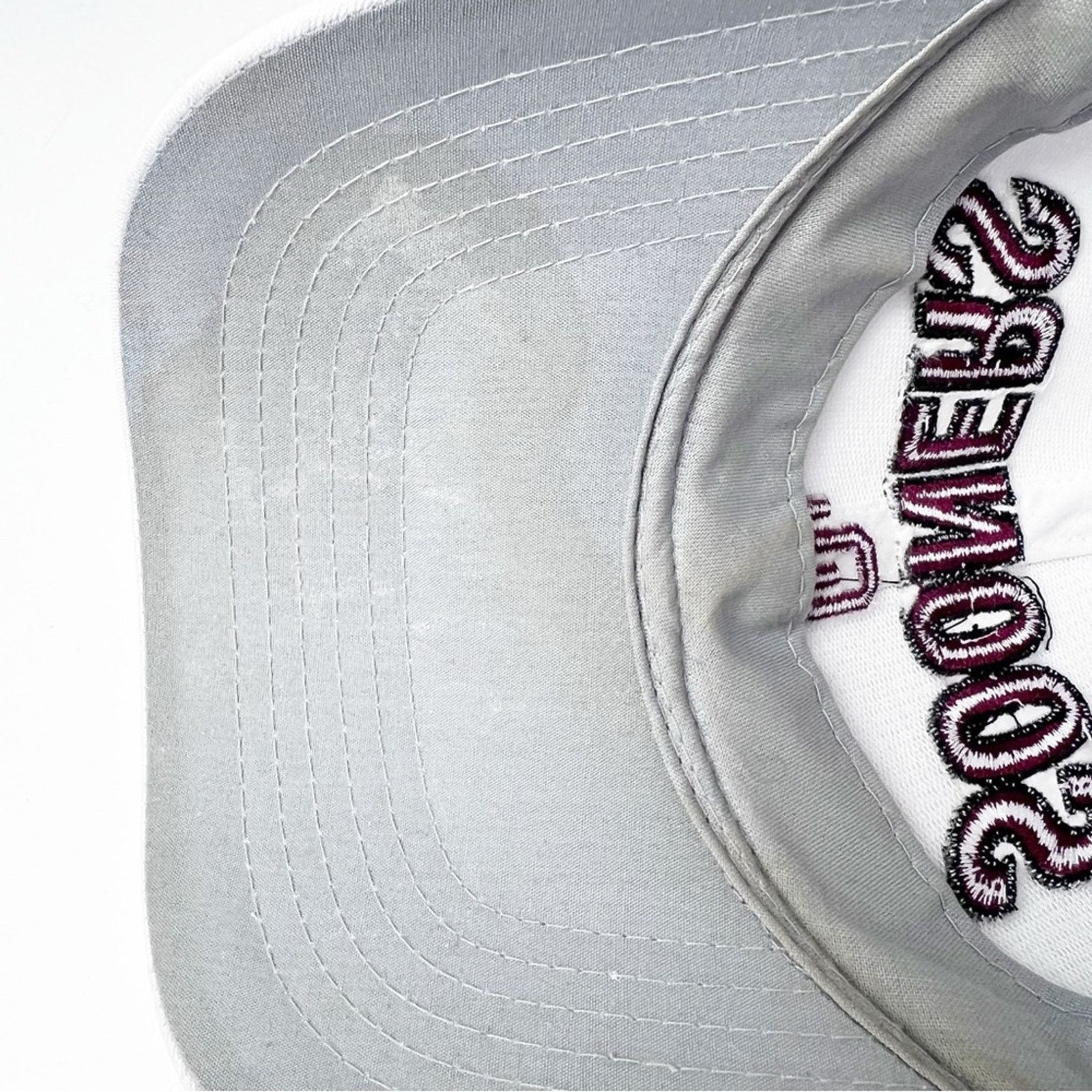 Other Sooners Oklahoma University White Baseball Cap Unisex OS Size ONE SIZE - 7 Thumbnail