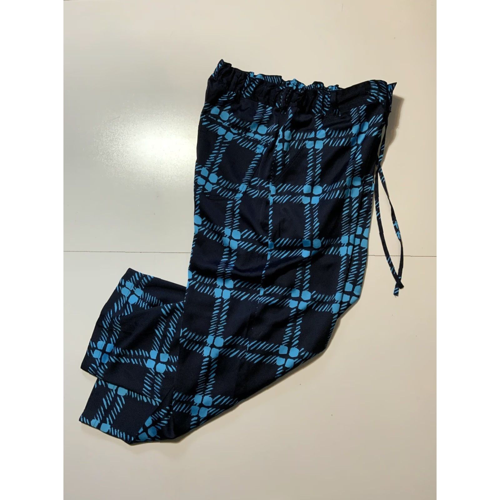 Marni 85 Marni X Uniqlo Relaxed Easy Wide Leg Fit Pattern Print Drape Baggy Pants L Size US 33 - 2 Thumbnail
