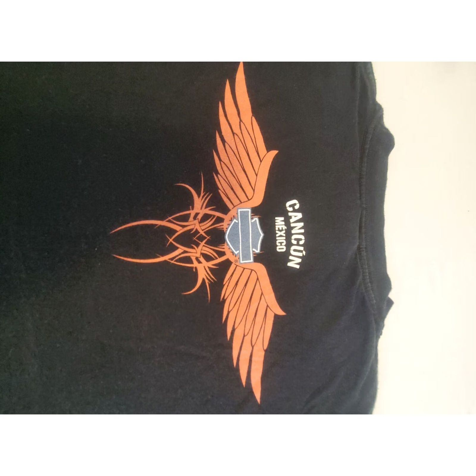 Harley Davidson Harley Davidson Cancun Mexico Mens 3XL Shirt Double Sided Black Logo Biker Size US XXL / EU 58 / 5 - 5 Thumbnail