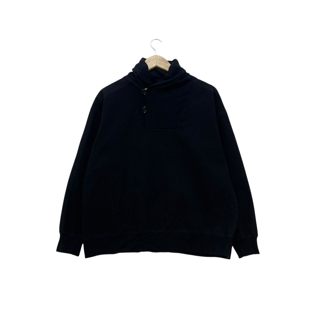 Kapital 💥Vintage Chloro Japan Style Marine Shawl Collar Pullover Size US M / EU 48-50 / 2 - 1 Thumbnail