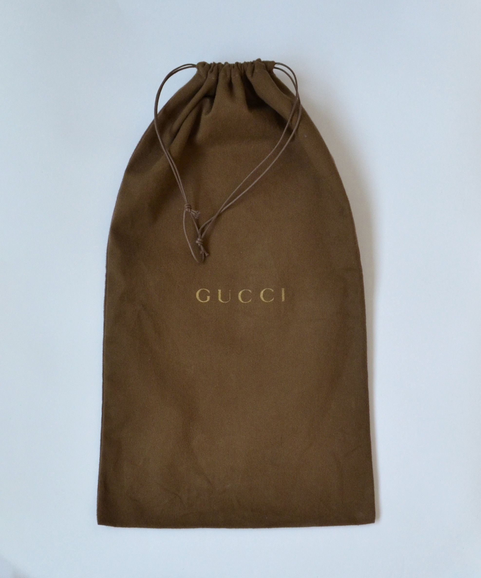 Authentic Gucci Brown Dust Bags 20.75”x 16.75” selling Made In Italy Lot of 2