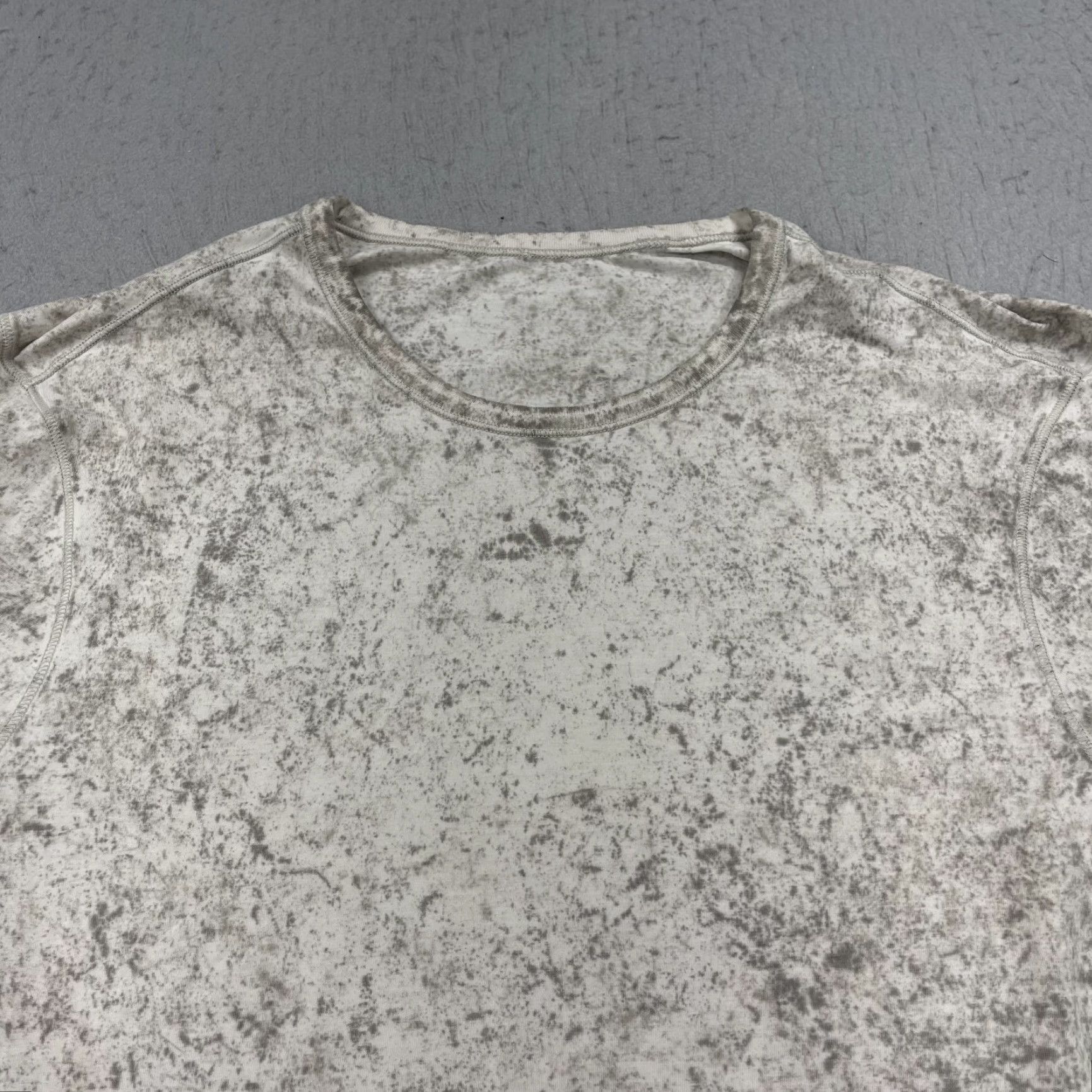 Lululemon Lululemon Shirt Womens Large Ivory White Wash Opal Love Crew Tee Gym Workout Size L / US 10 / IT 46 - 2 Thumbnail