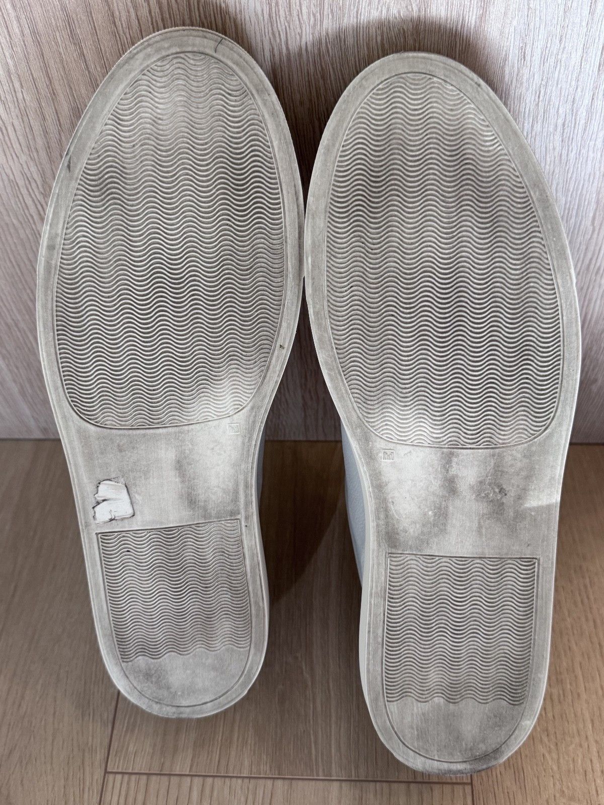 Common Projects COMMON PROJECTS Gray Contrast Achilles Sneakers Size 12 / 45 Size US 12 / EU 45 - 10 Thumbnail