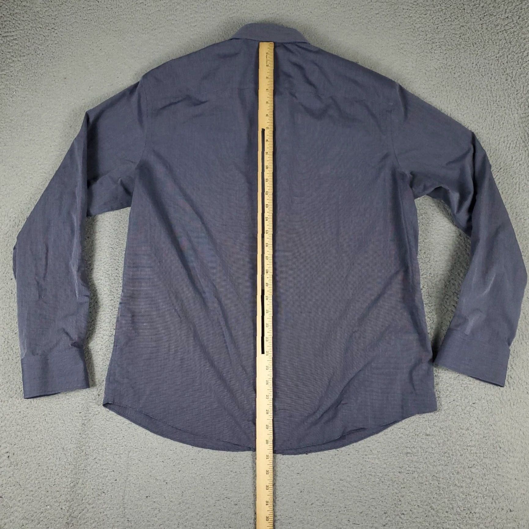 UNTUCKit VINTAGE UNTUCKit Men's Shirt 2XL Blue Casual Button-Up Long Sleeve Cotton Classic Modern Size US XXL / EU 58 / 5 - 4 Thumbnail