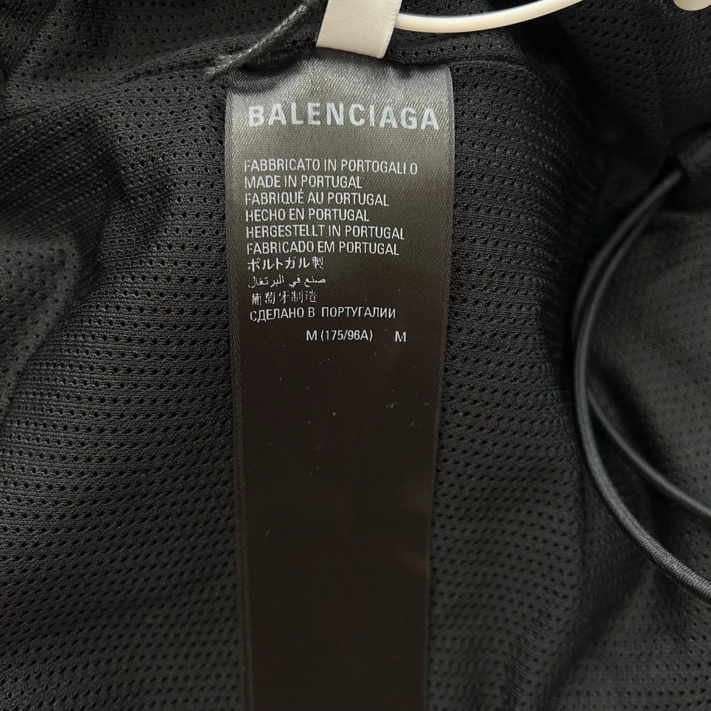 Balenciaga BALENCIAGA Black White Teddy Fleece Jkt M Size US M / EU 48-50 / 2 - 4 Thumbnail